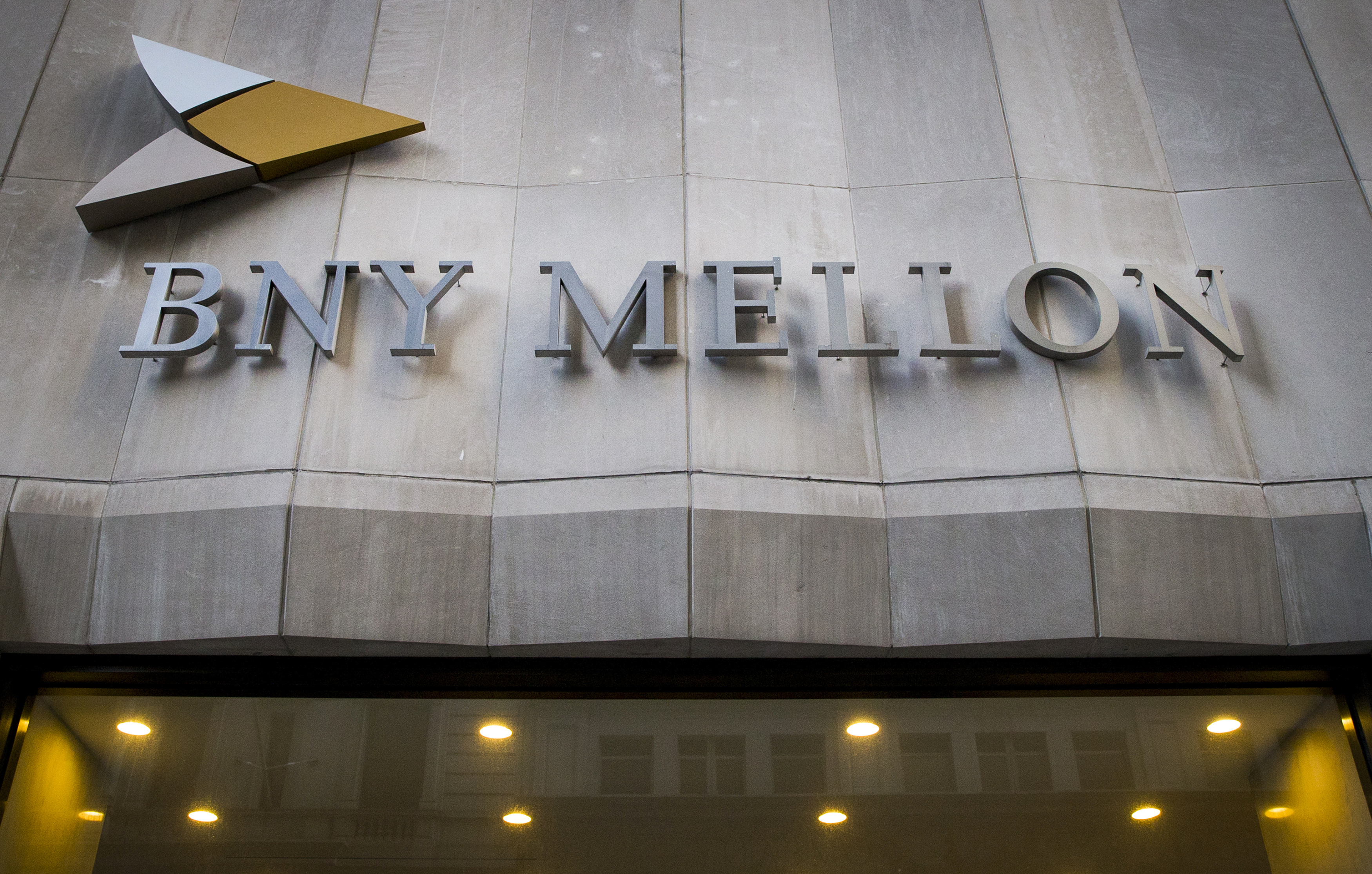 The Bank of New York Mellon Corp. building at 1 Wall St. is seen in New York's financial district