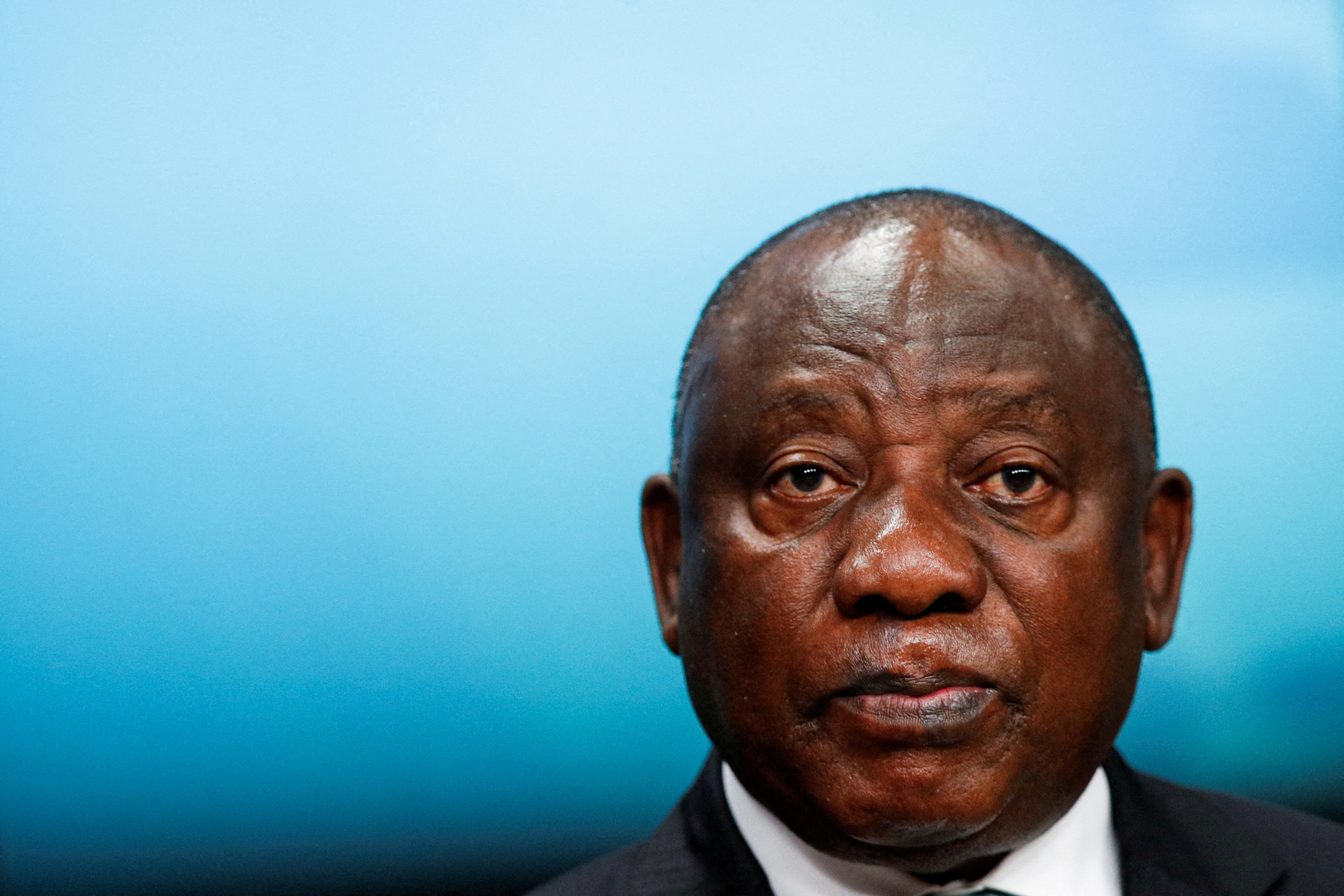 Le président sud-africain Cyril Ramaphosa