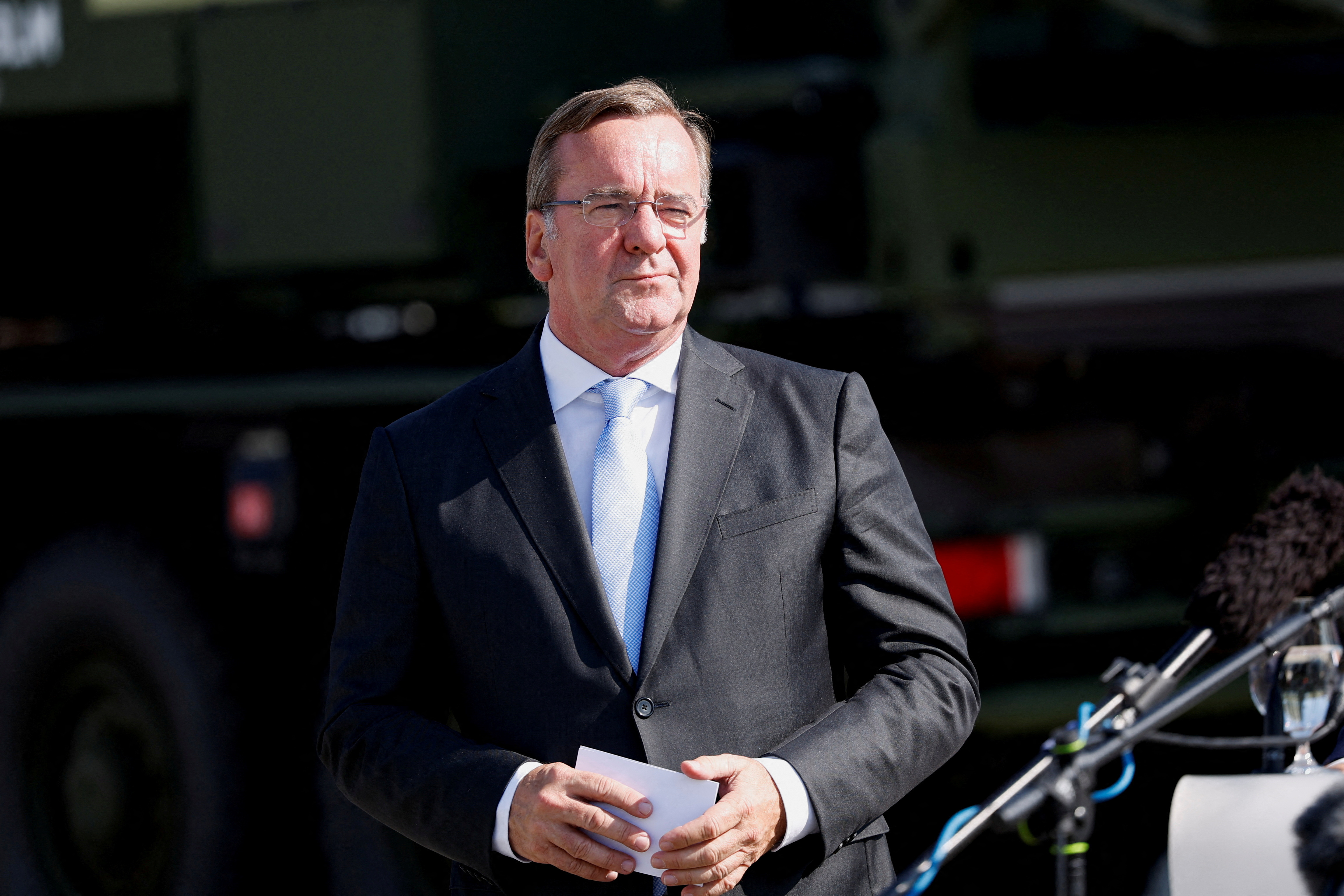 Defence ministers of Germany, Estonia and Latvia visit German arms maker Diehl