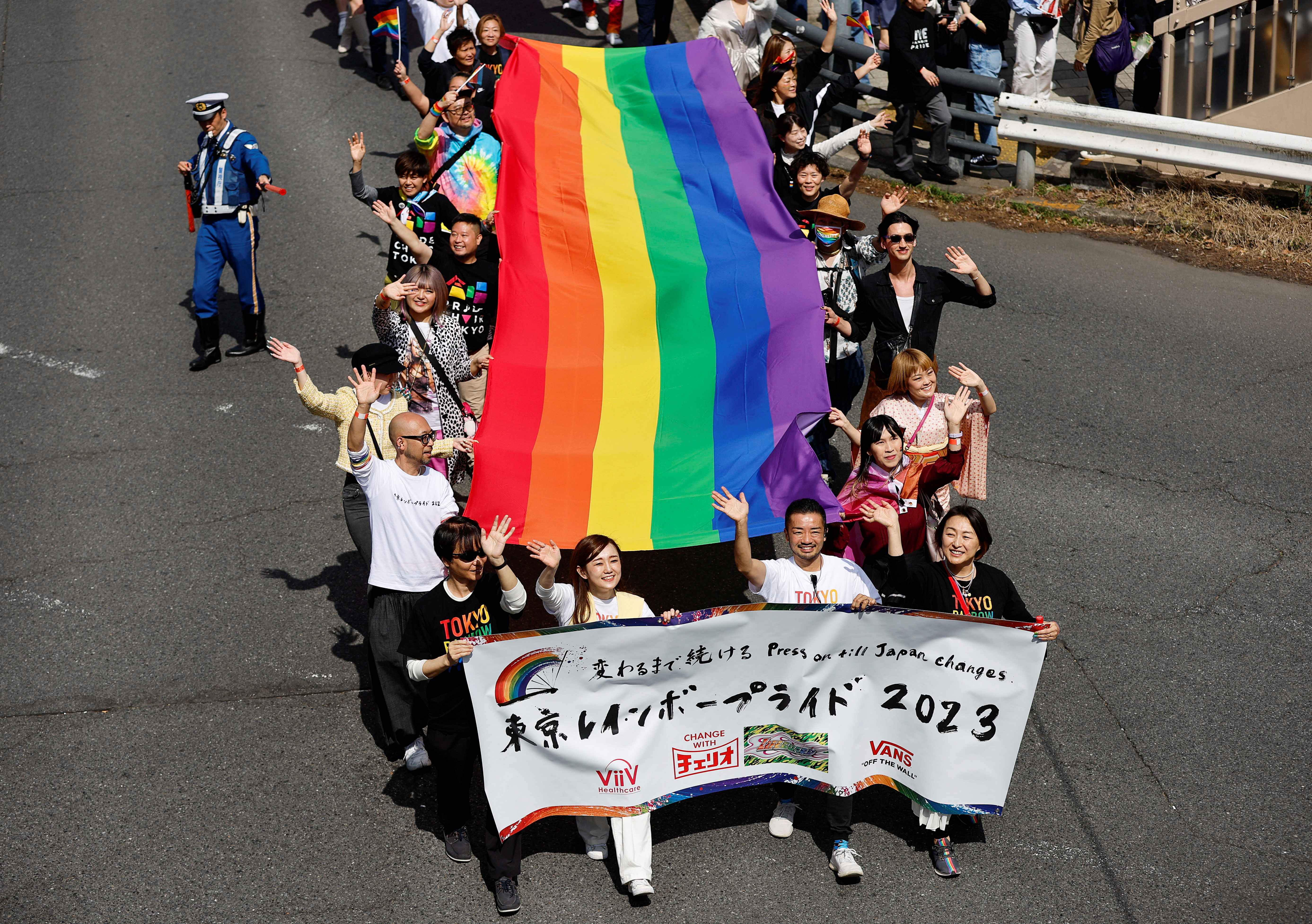 Japan court rules that a bar on same-sex marriage is unconstitutional Reuters picture