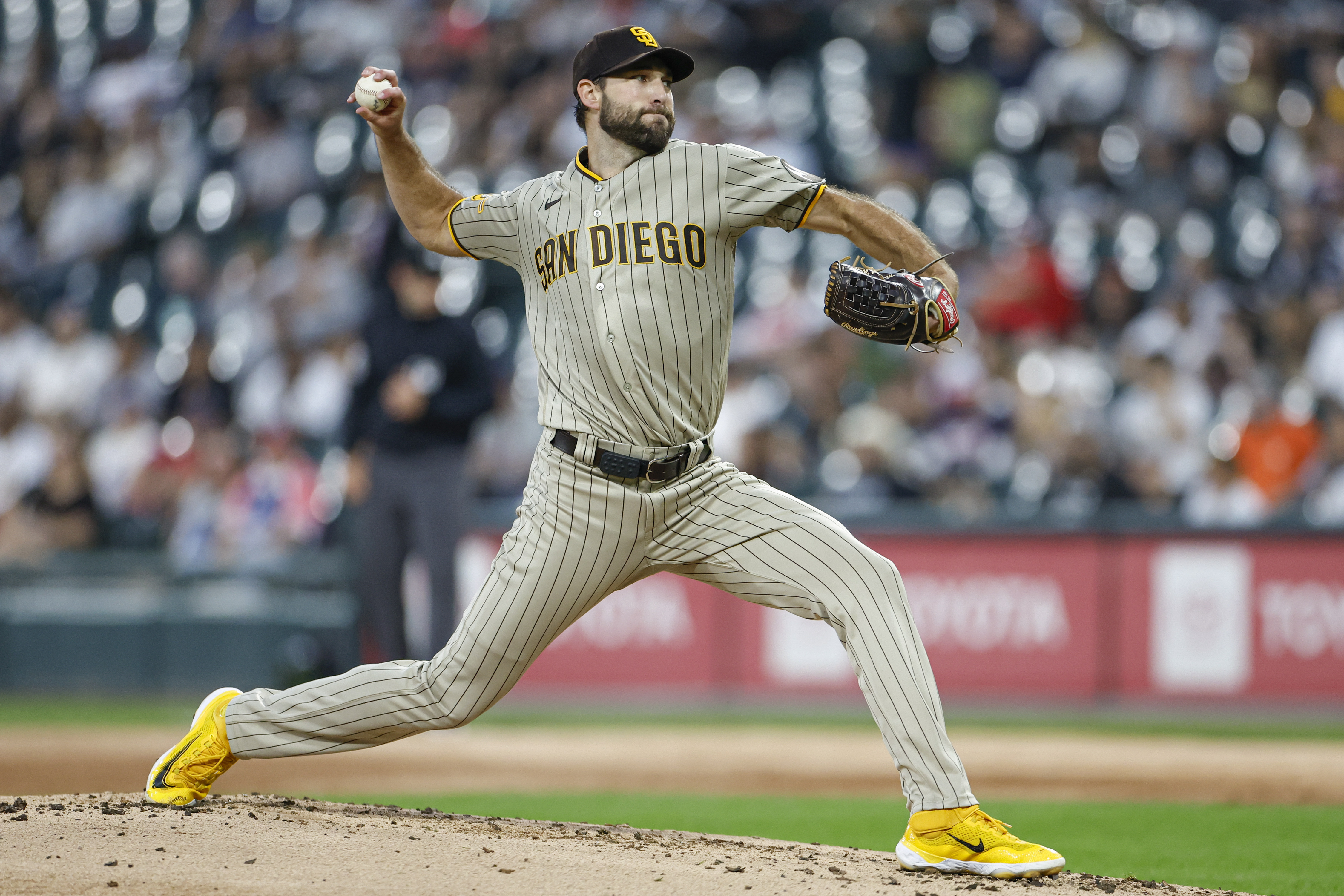 Wacha throws six solid innings as Padres shut out Red Sox, 7-0