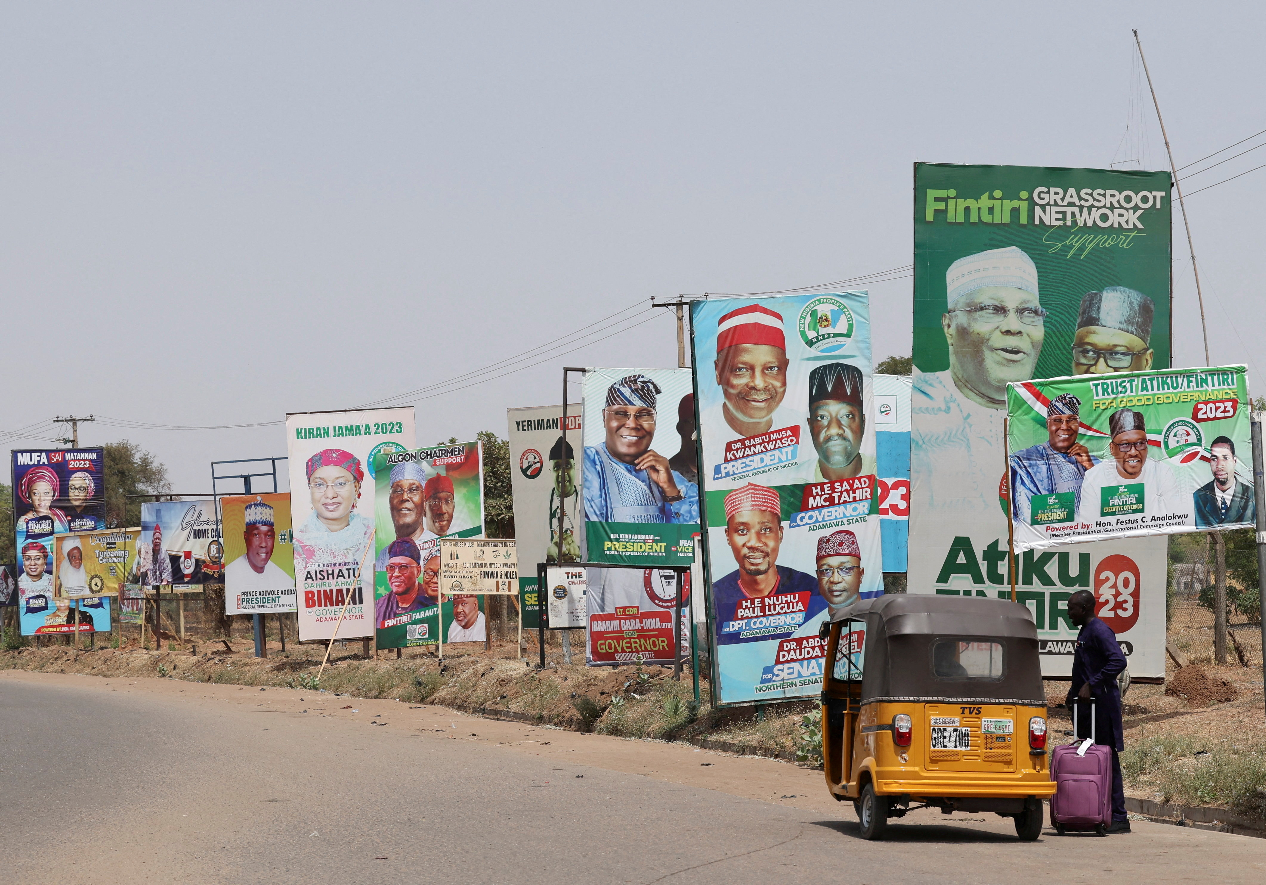 Nigeria gets ready for their upcoming elections 2023 in Yola