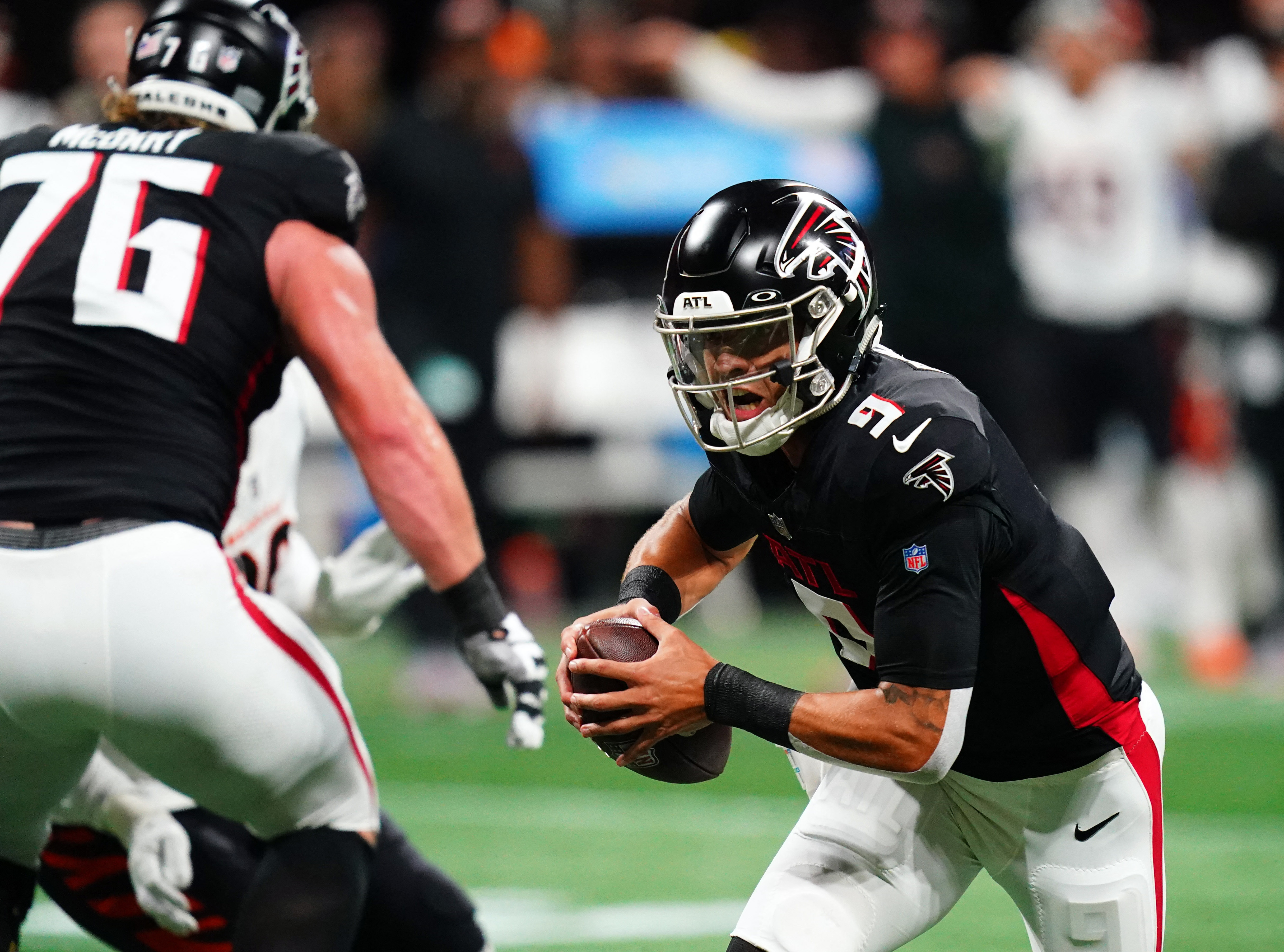 Photos: Falcons tie Bengals in second exhibition game