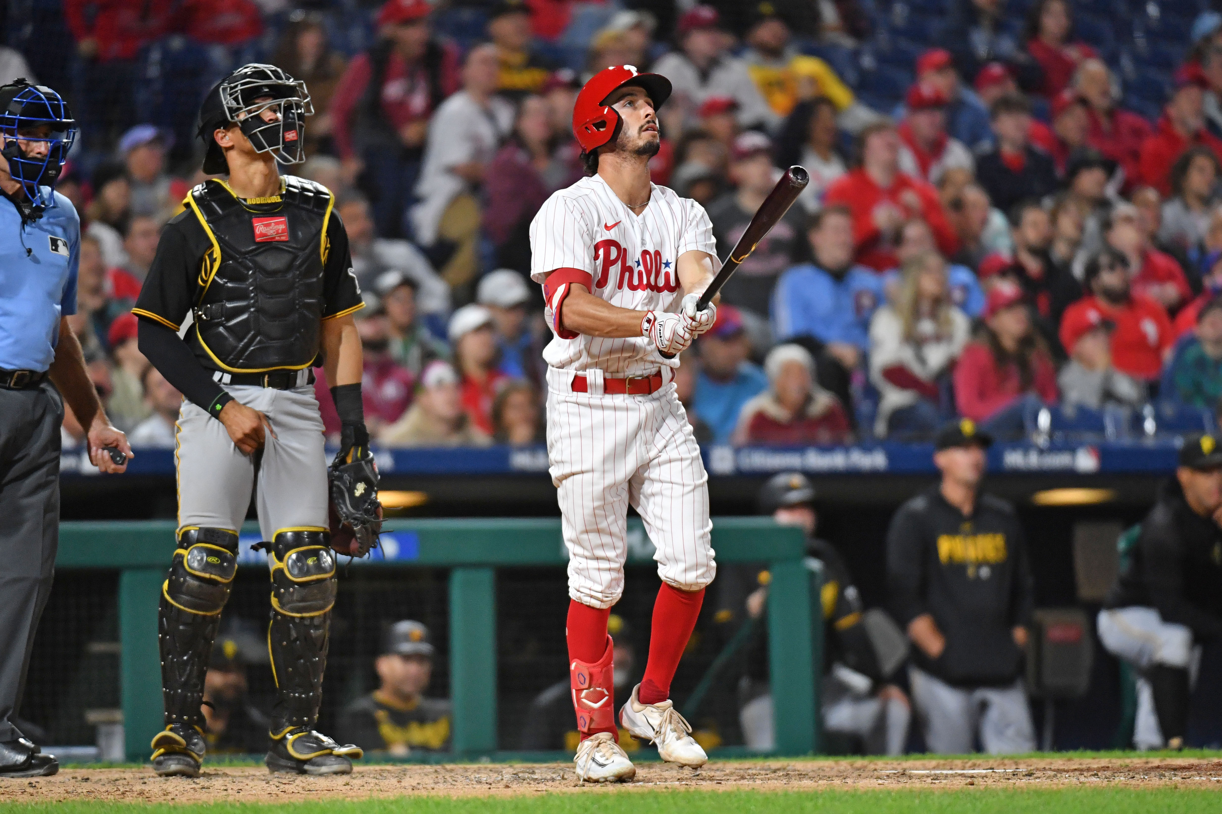 Phillies claw back from five down to best Pirates