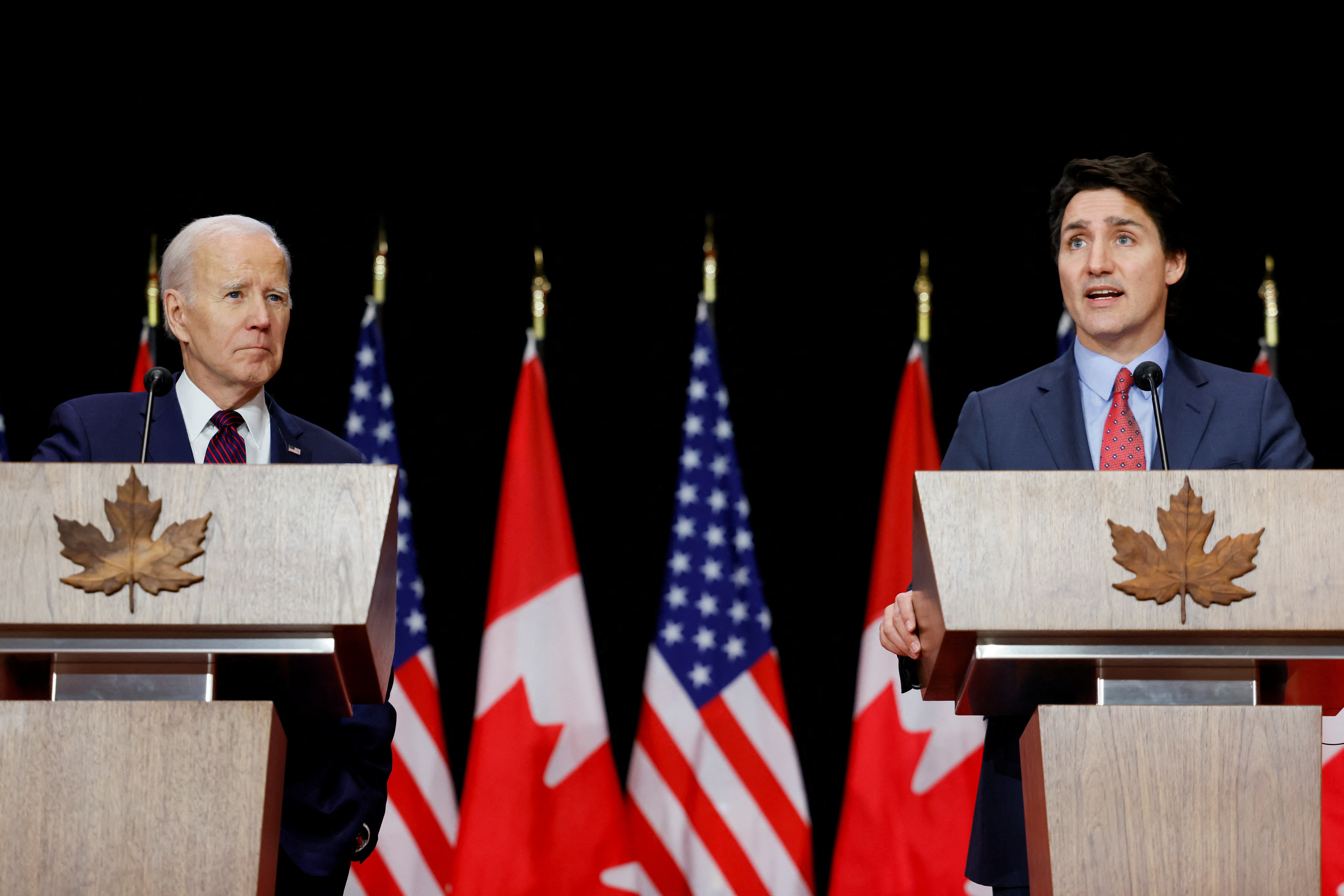 Biden, Trudeau united against authoritarian regimes after China-Russia summit