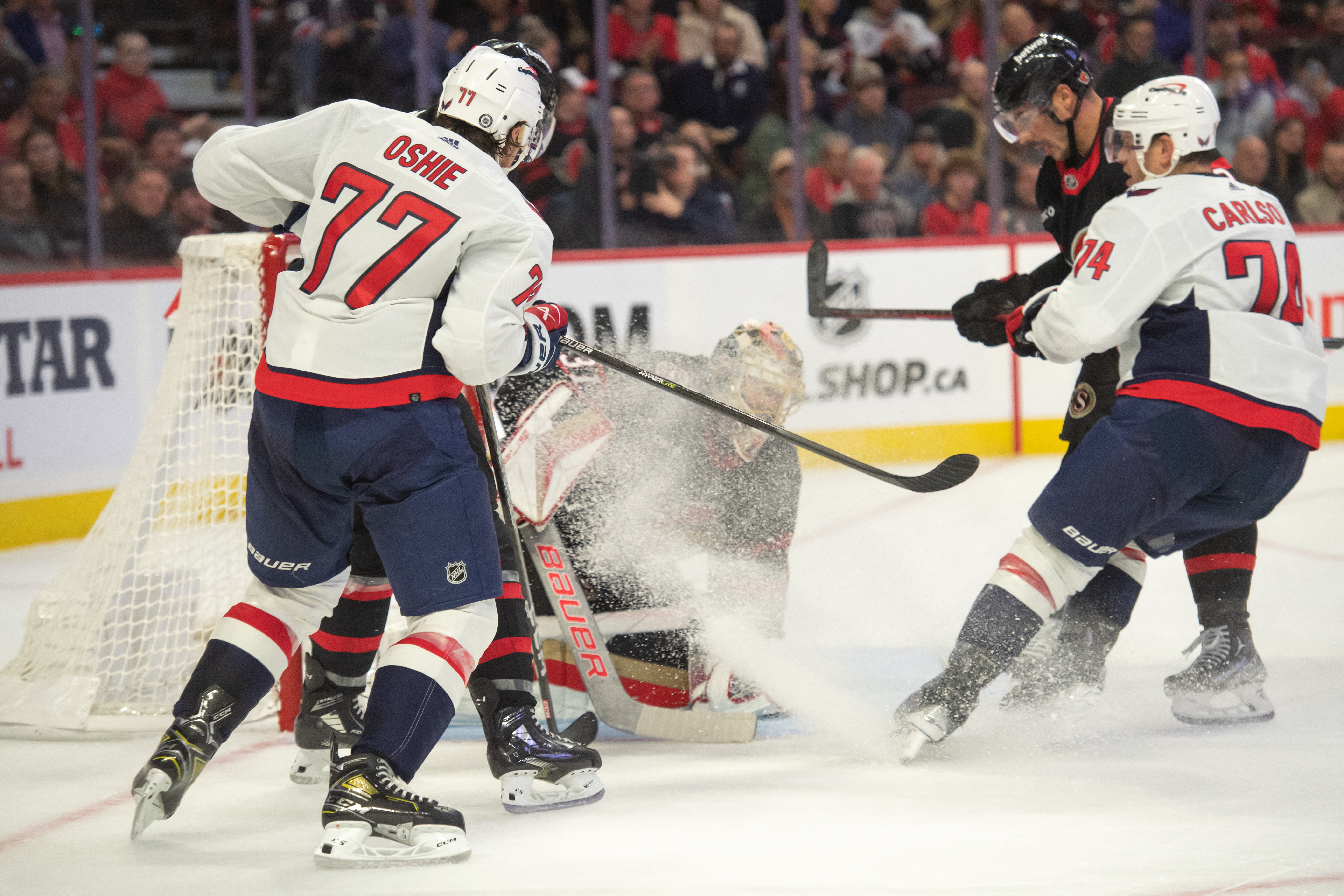 Senators crush Capitals for 3rd straight win - The Rink Live   Comprehensive coverage of youth, junior, high school and college hockey
