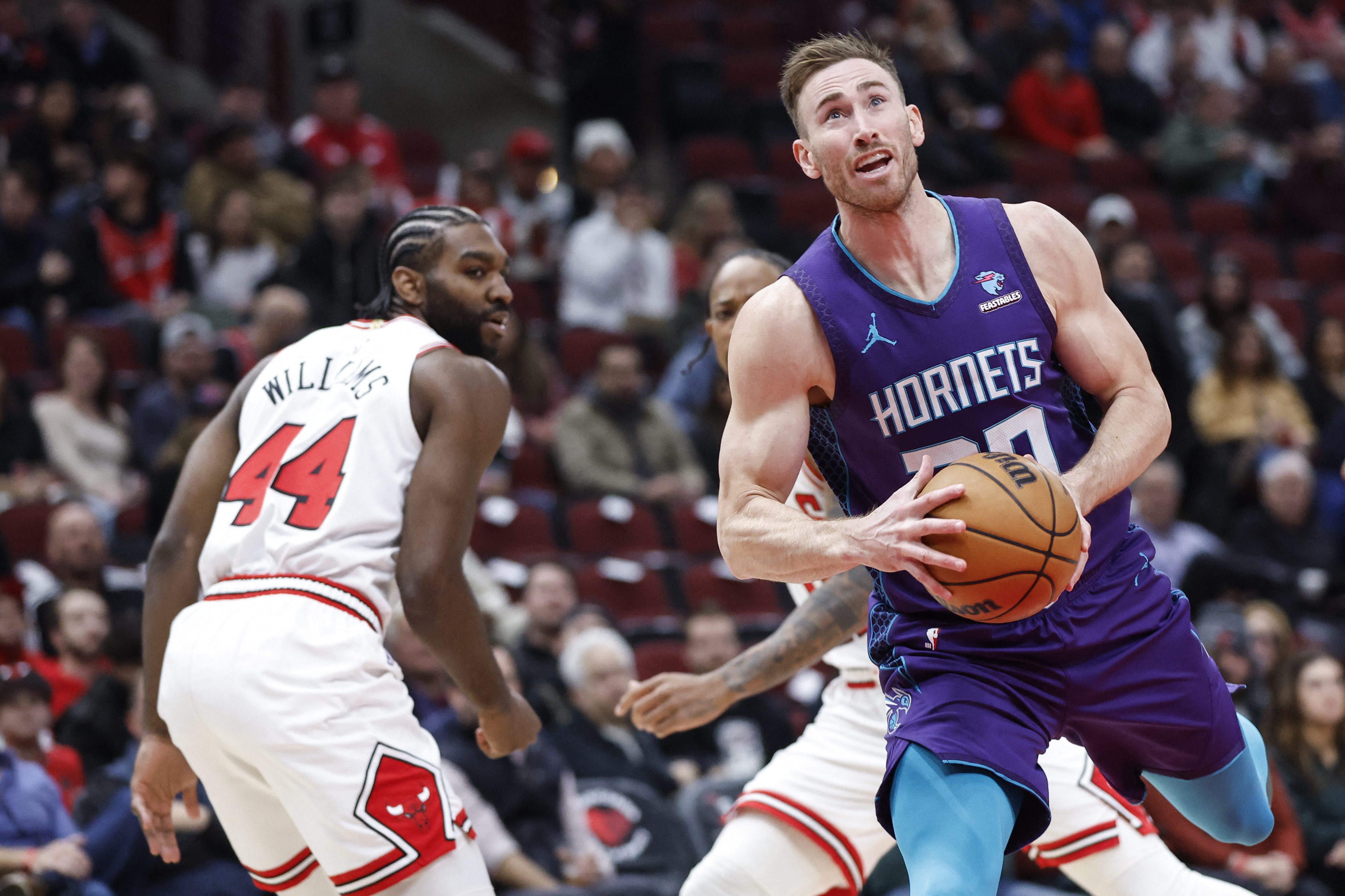 NBA - Gordon Hayward scores a career-high 44 points in the Charlotte  Hornets' win.