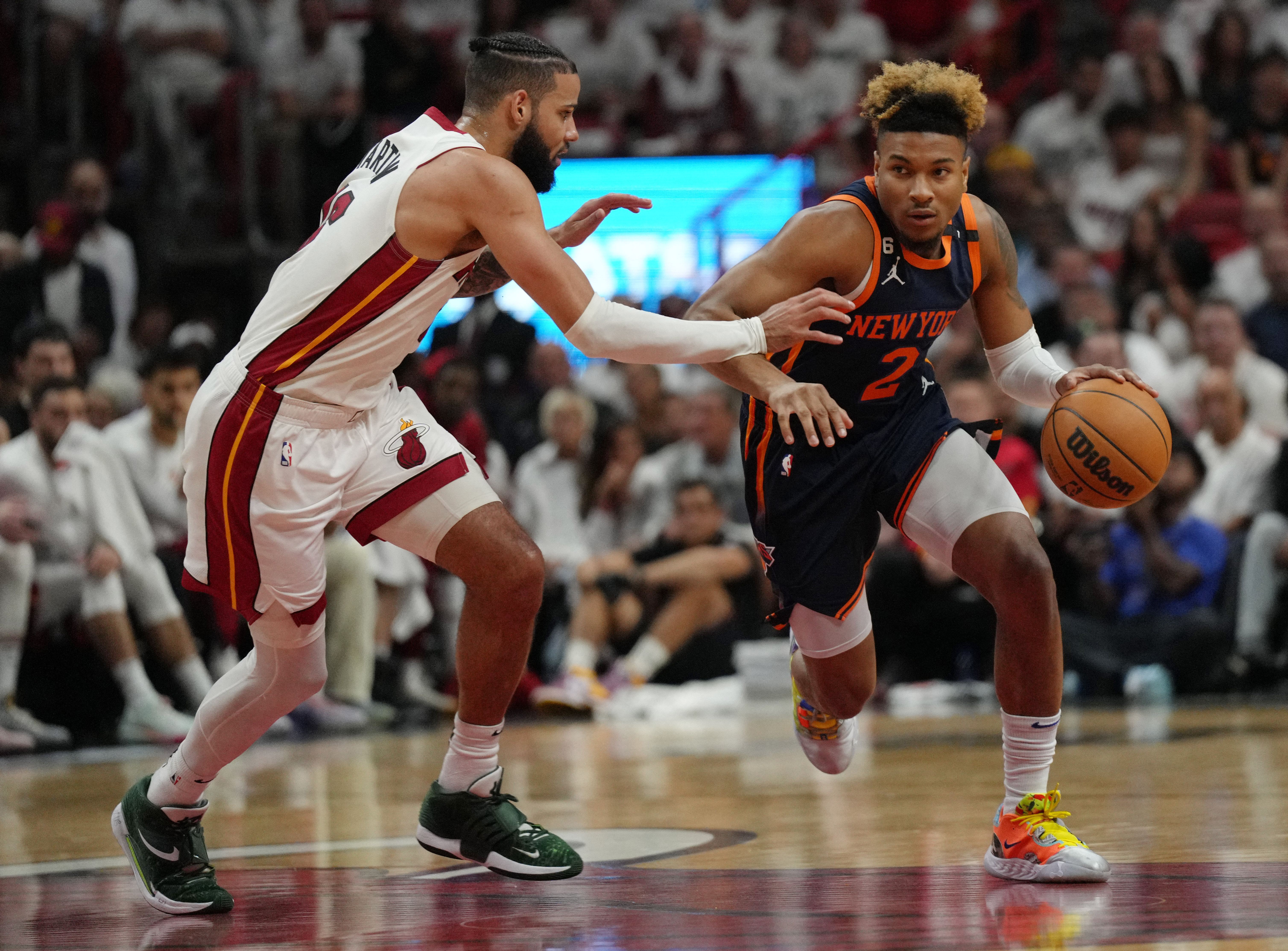 Knicks' Quentin Grimes couldn't stop Jimmy Butler in Game 6