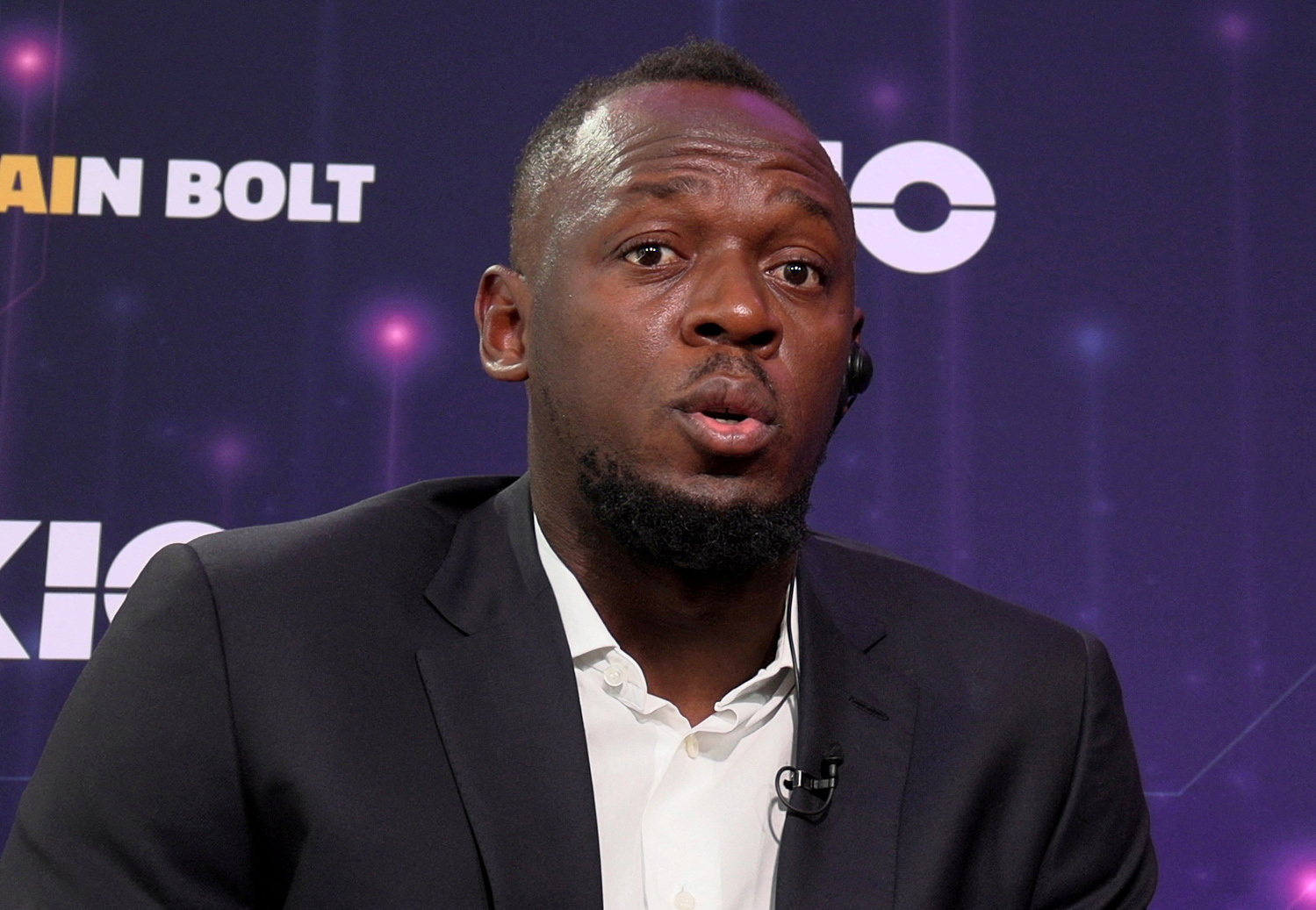 Sportsman, track and field legend Usain Bolt speaks to Reuters