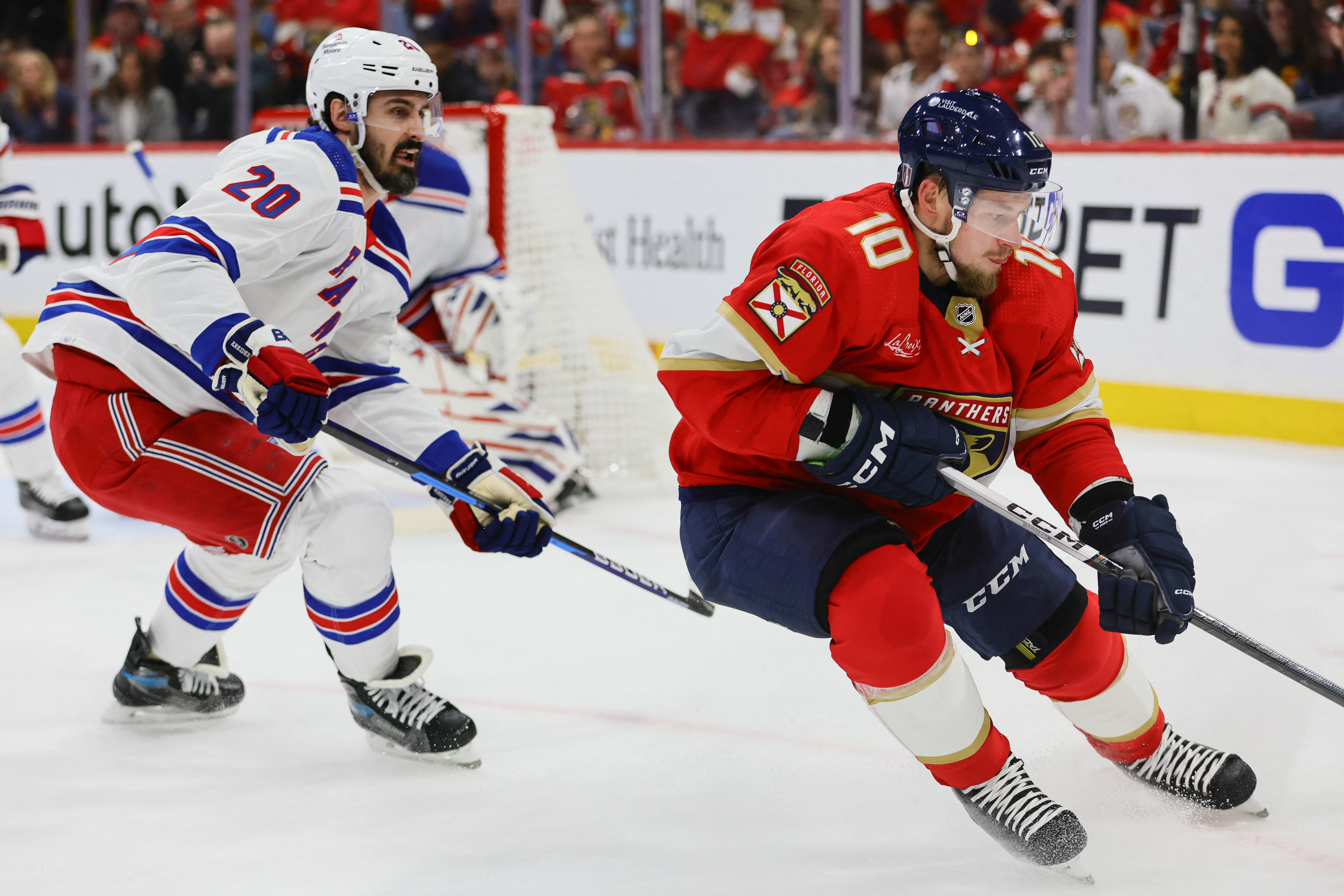 NHL: Stanley Cup Playoffs-New York Rangers at Florida Panthers