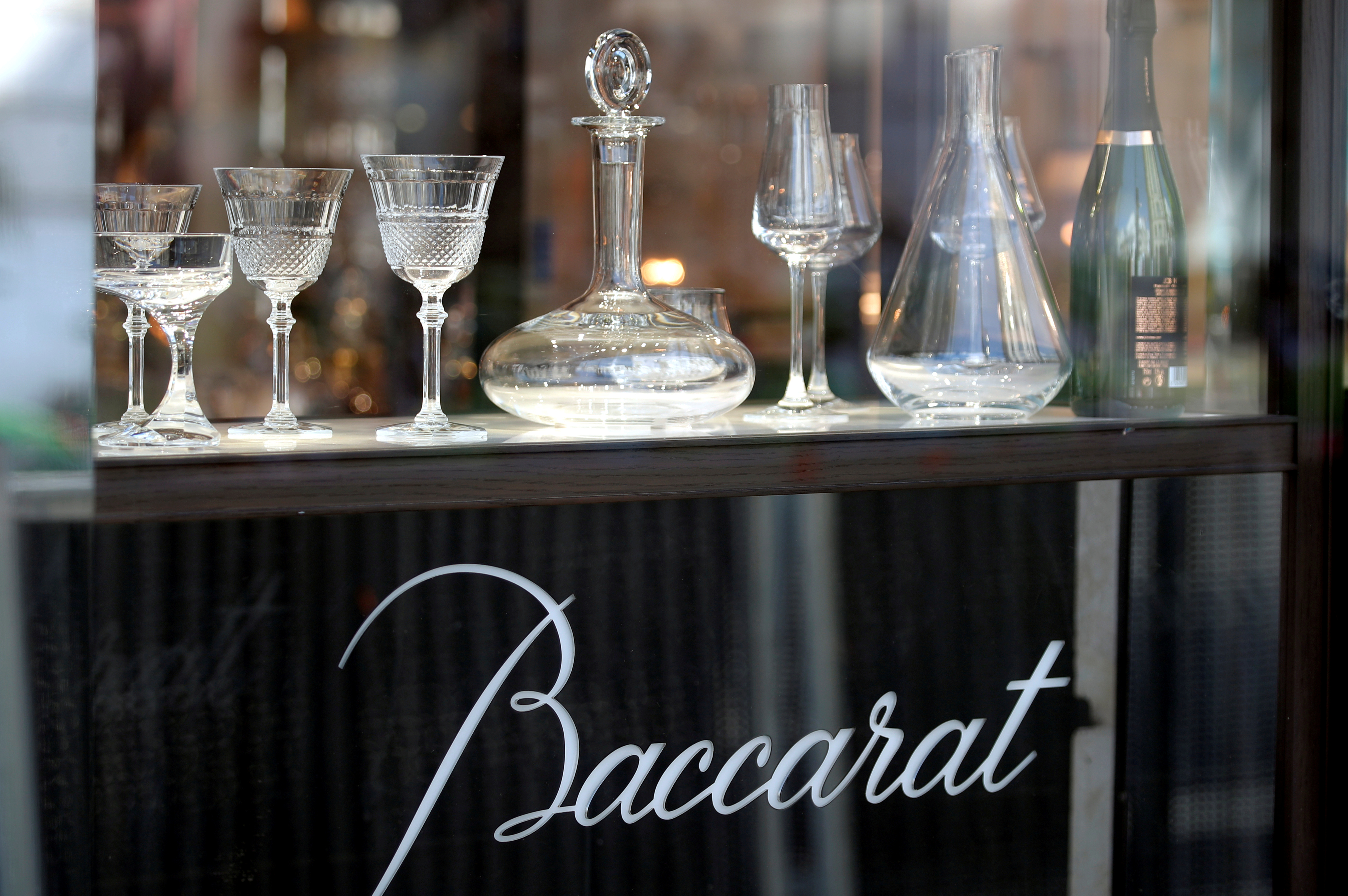 Baccarat store in Paris