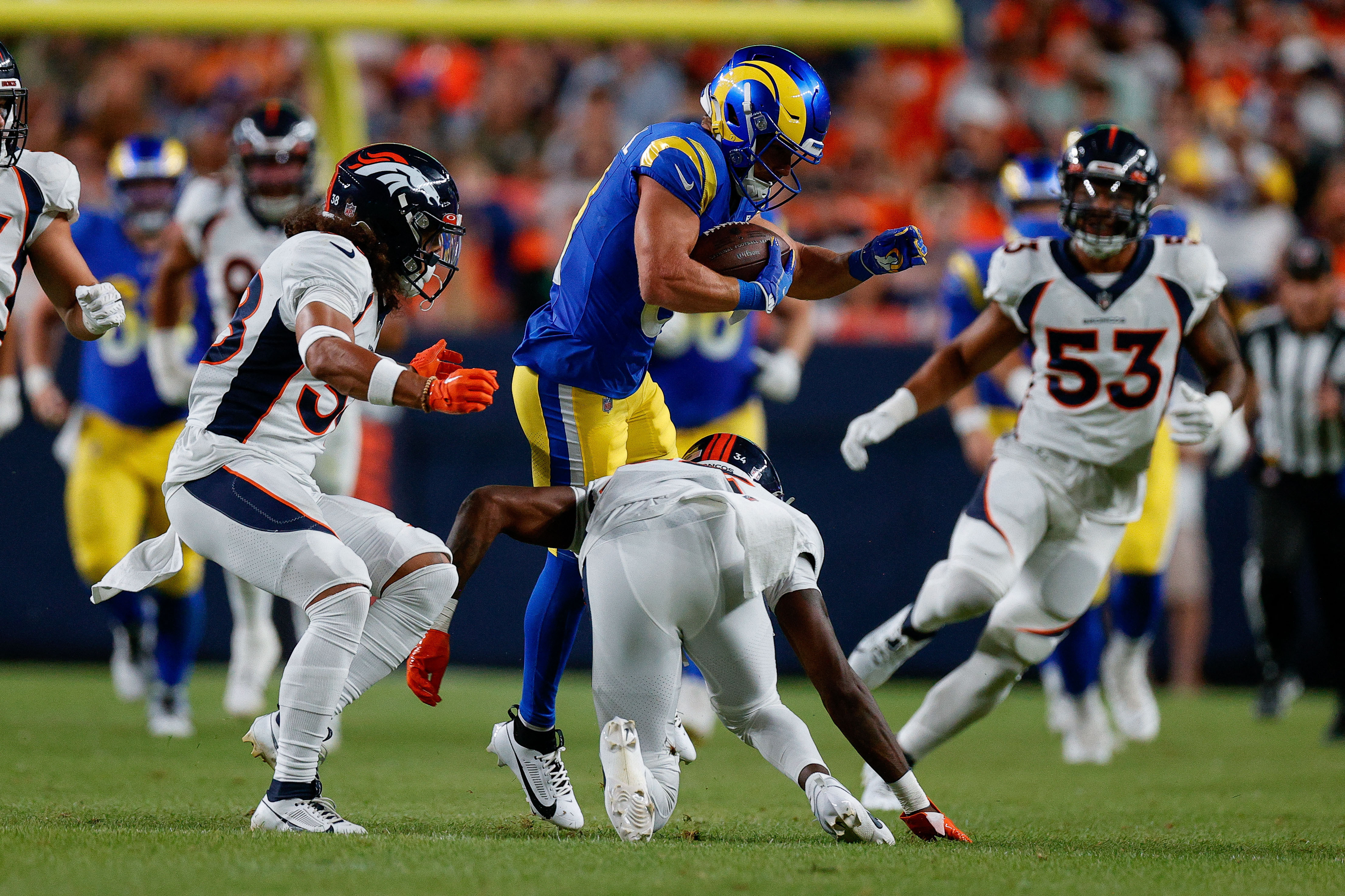 Broncos finish preseason with 41-0 rout of Rams