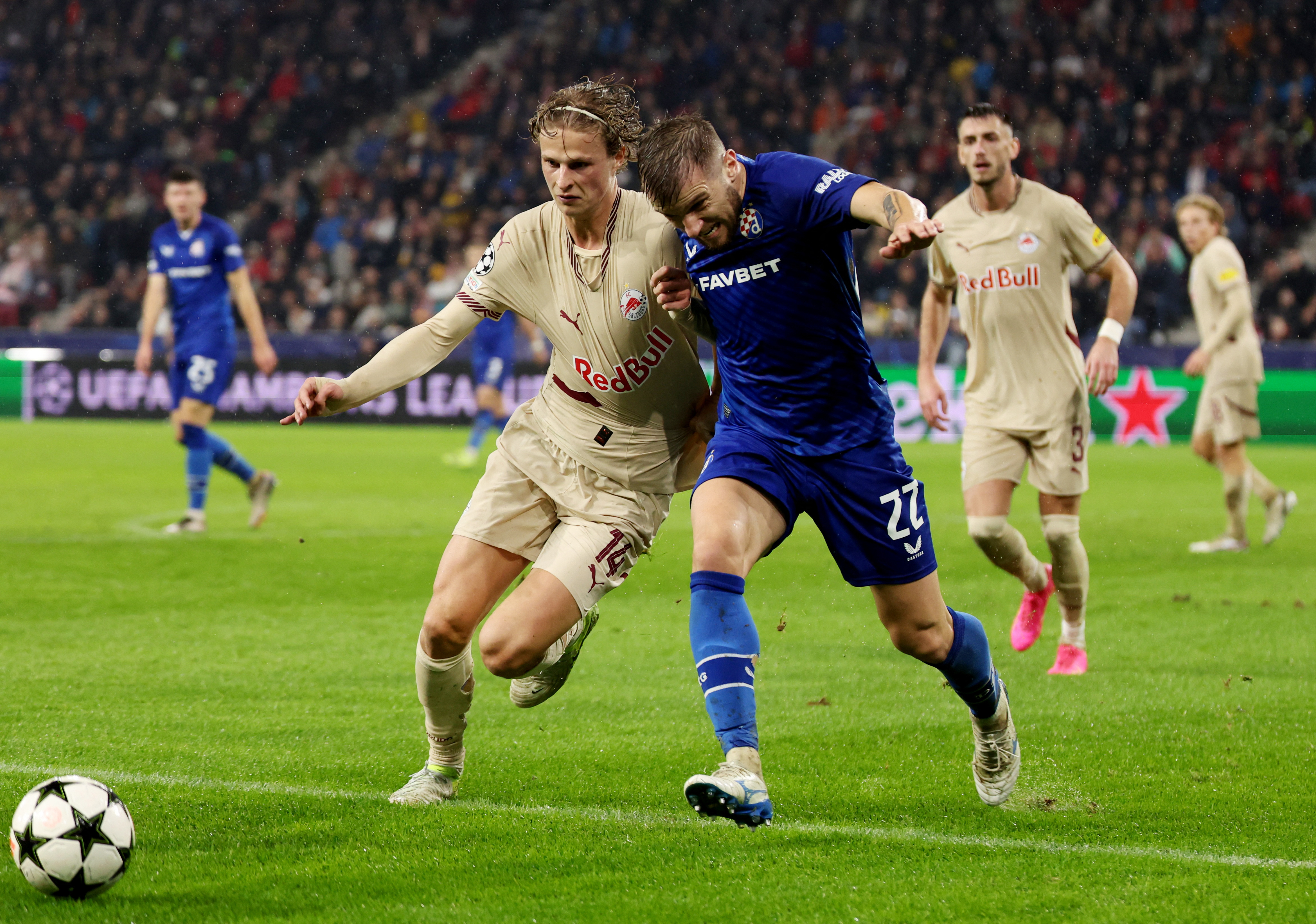 Salzburg vs Dinamo Zagreb 24 Oktober 2024