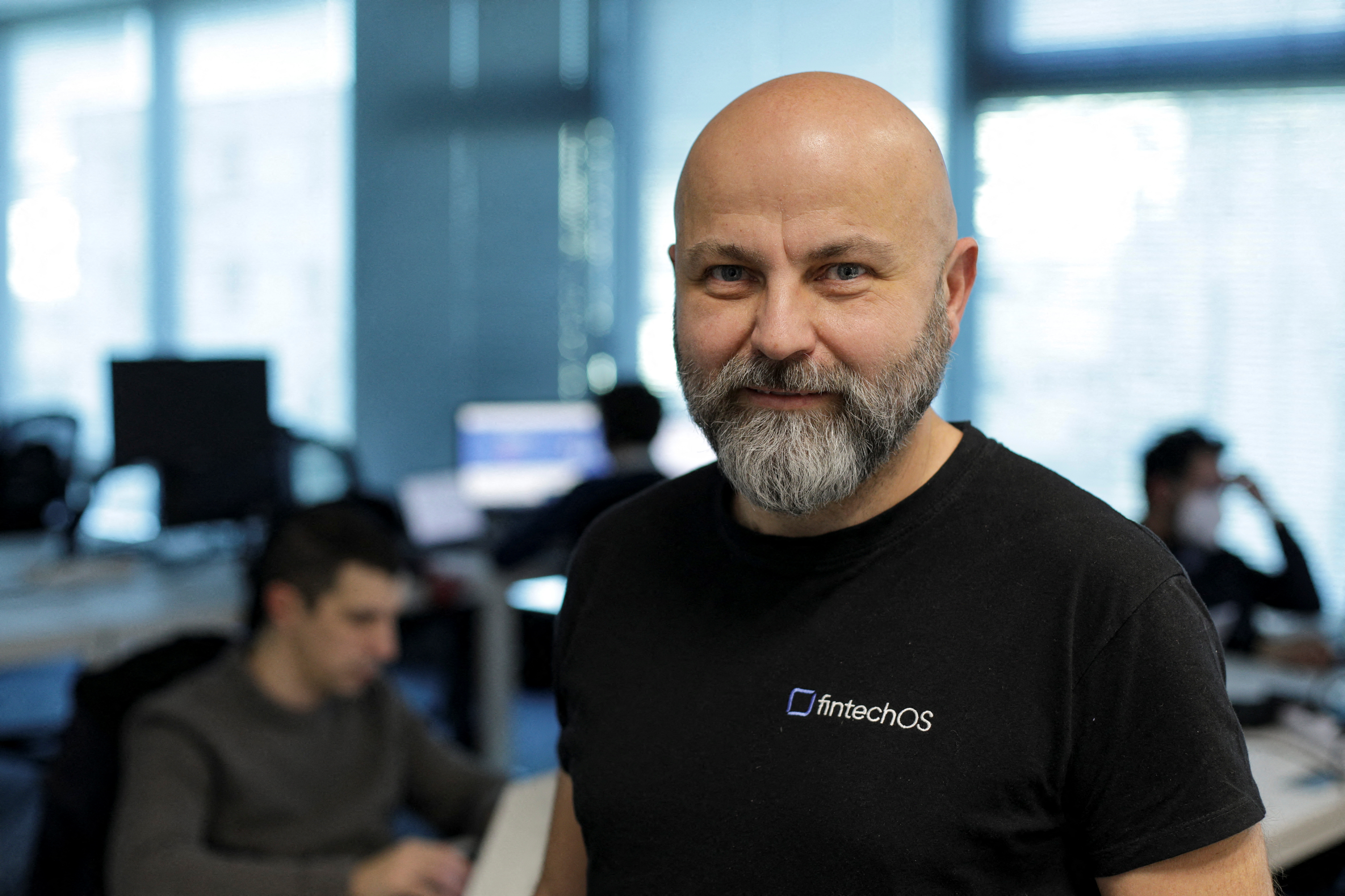 Negut, co-founder of Romanian start-up FintechOS