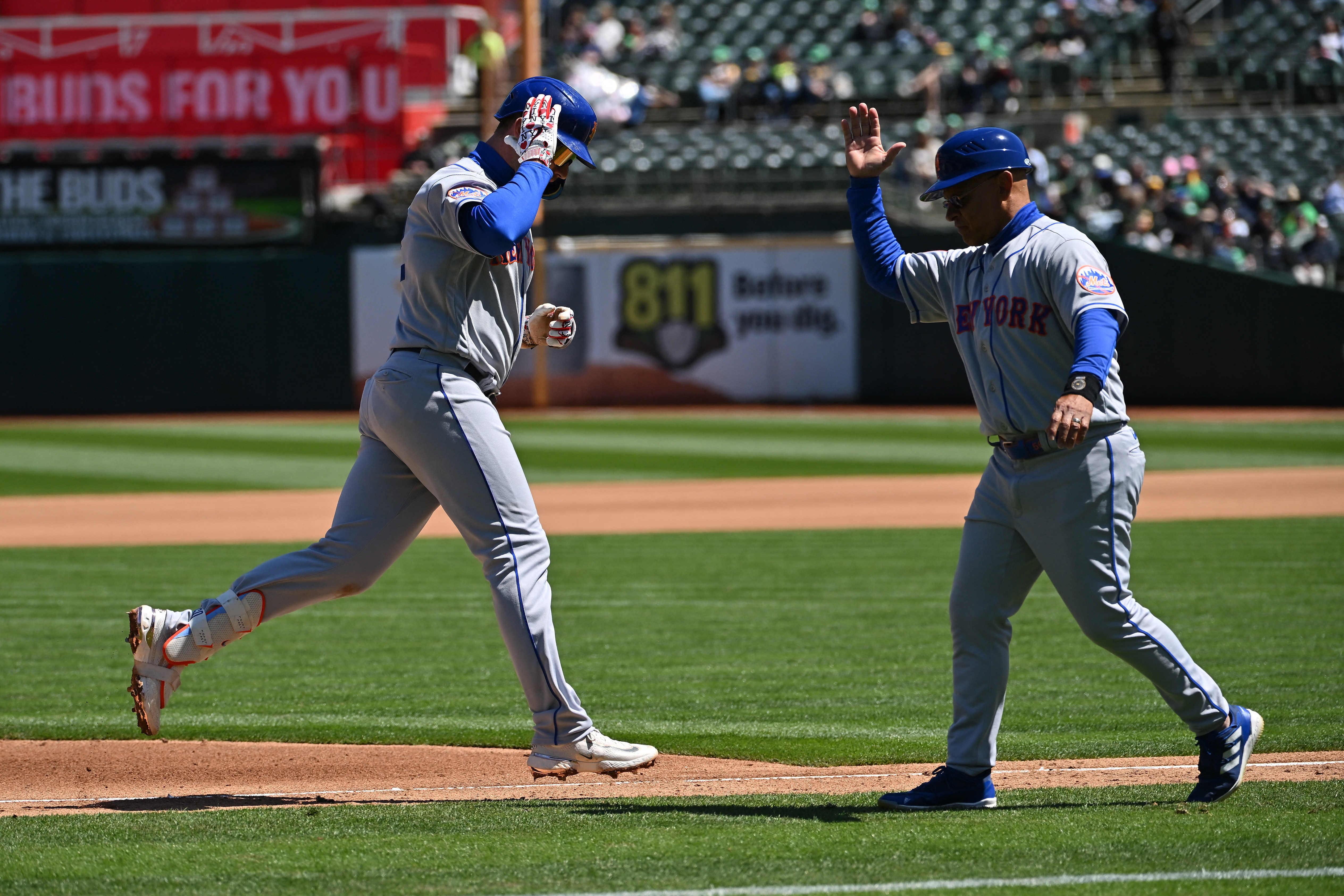 Canha HR, Nimmo RBI double spark Mets past Athletics 3-2