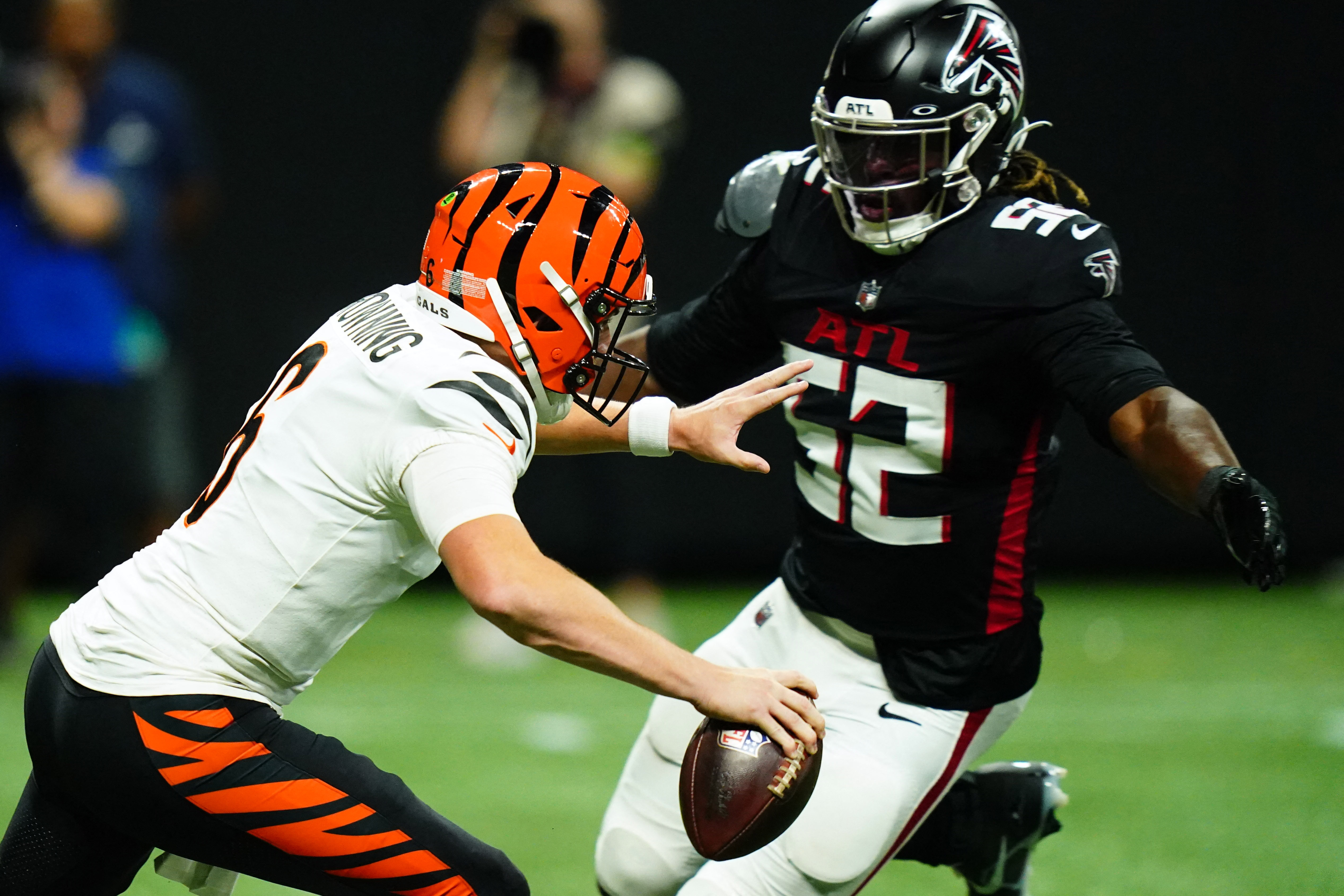 Last-minute FG gives Falcons tie with Bengals