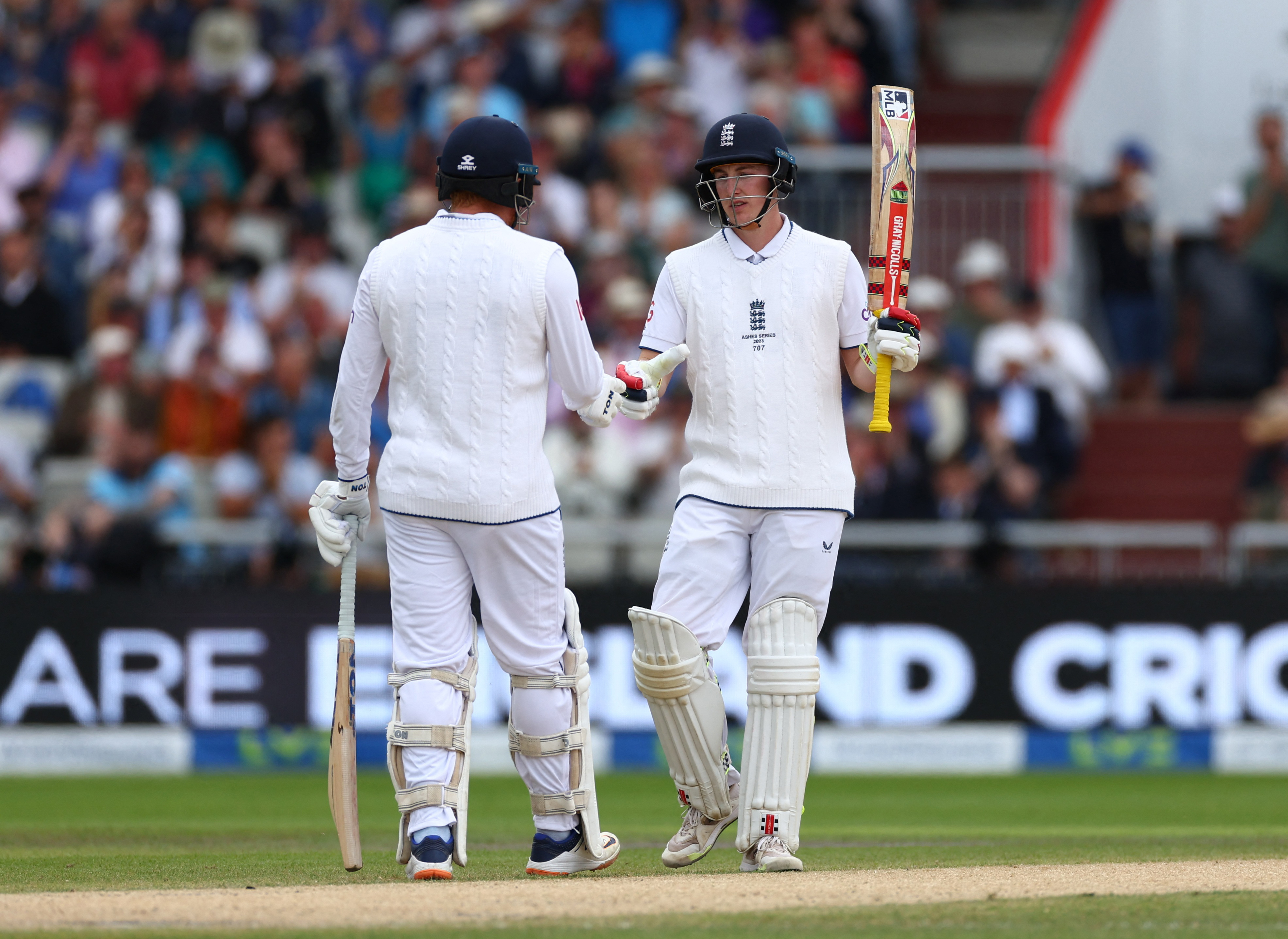 Big-hitting Bairstow gives England commanding Ashes test lead Reuters