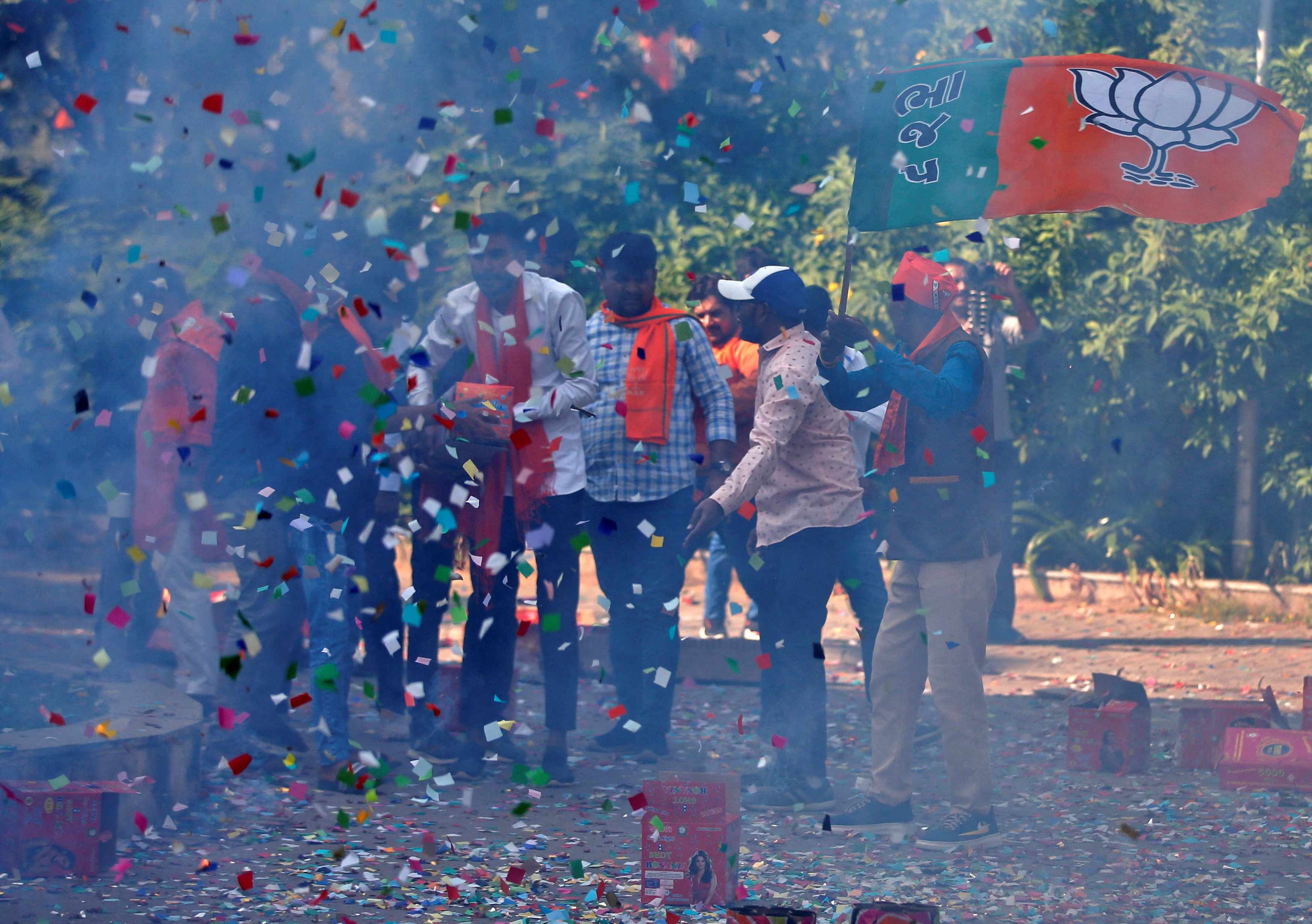 Narendra Modi's party set for landslide election win in India's