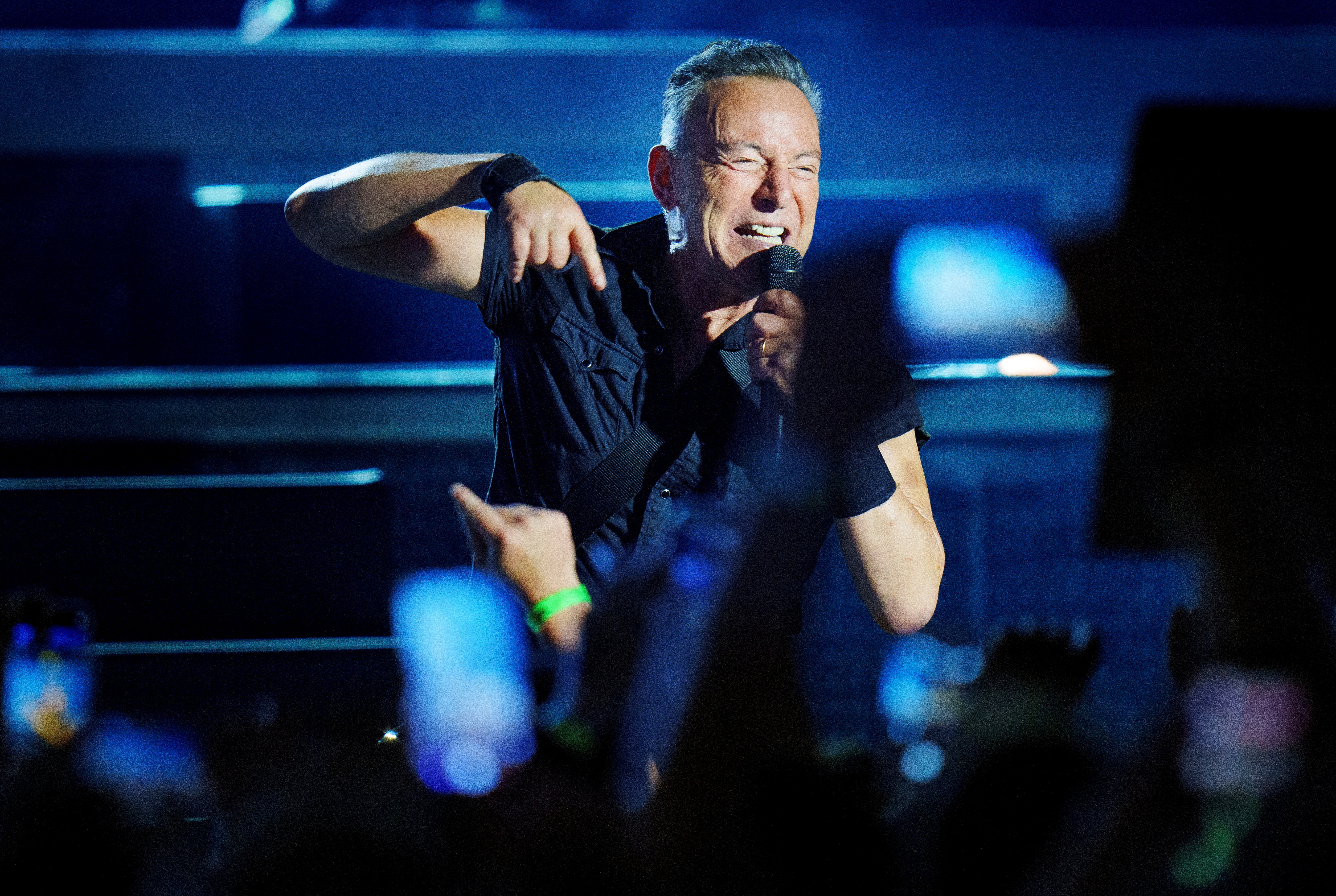 Bruce Springsteen plays at Parken