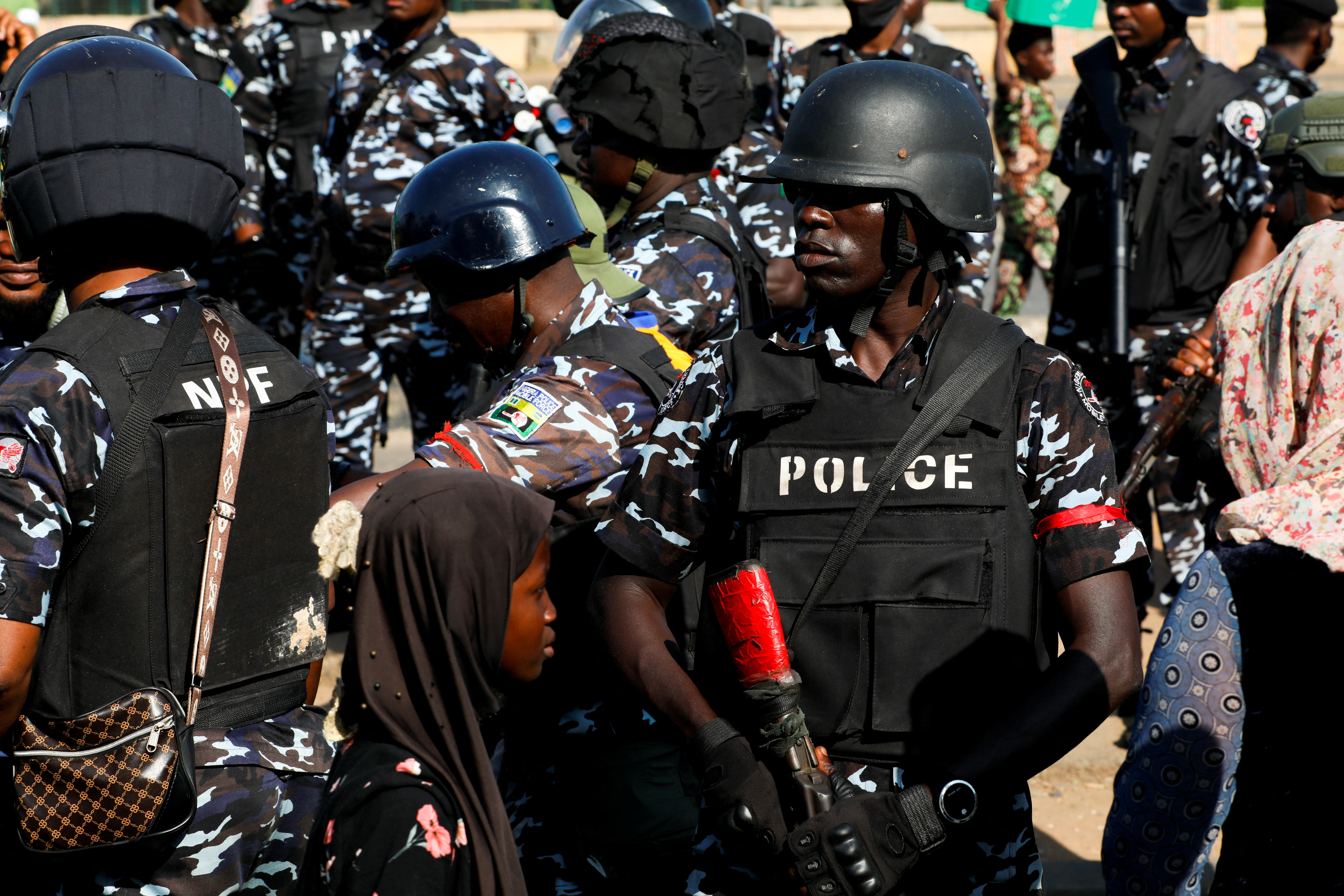 Nigerians continue third day of hardship protests