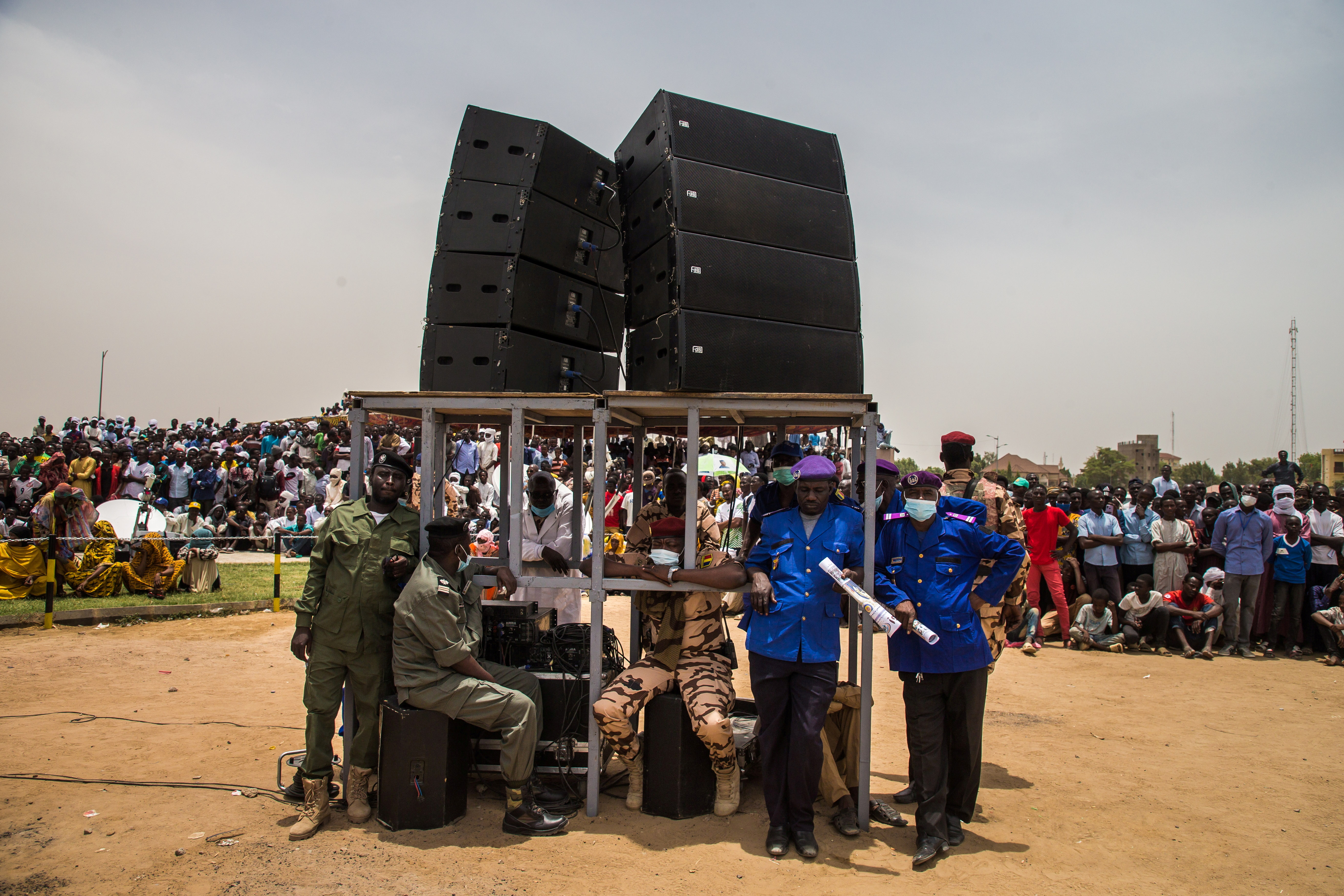 Funeral of late Chadian President Deby in N'Djamena