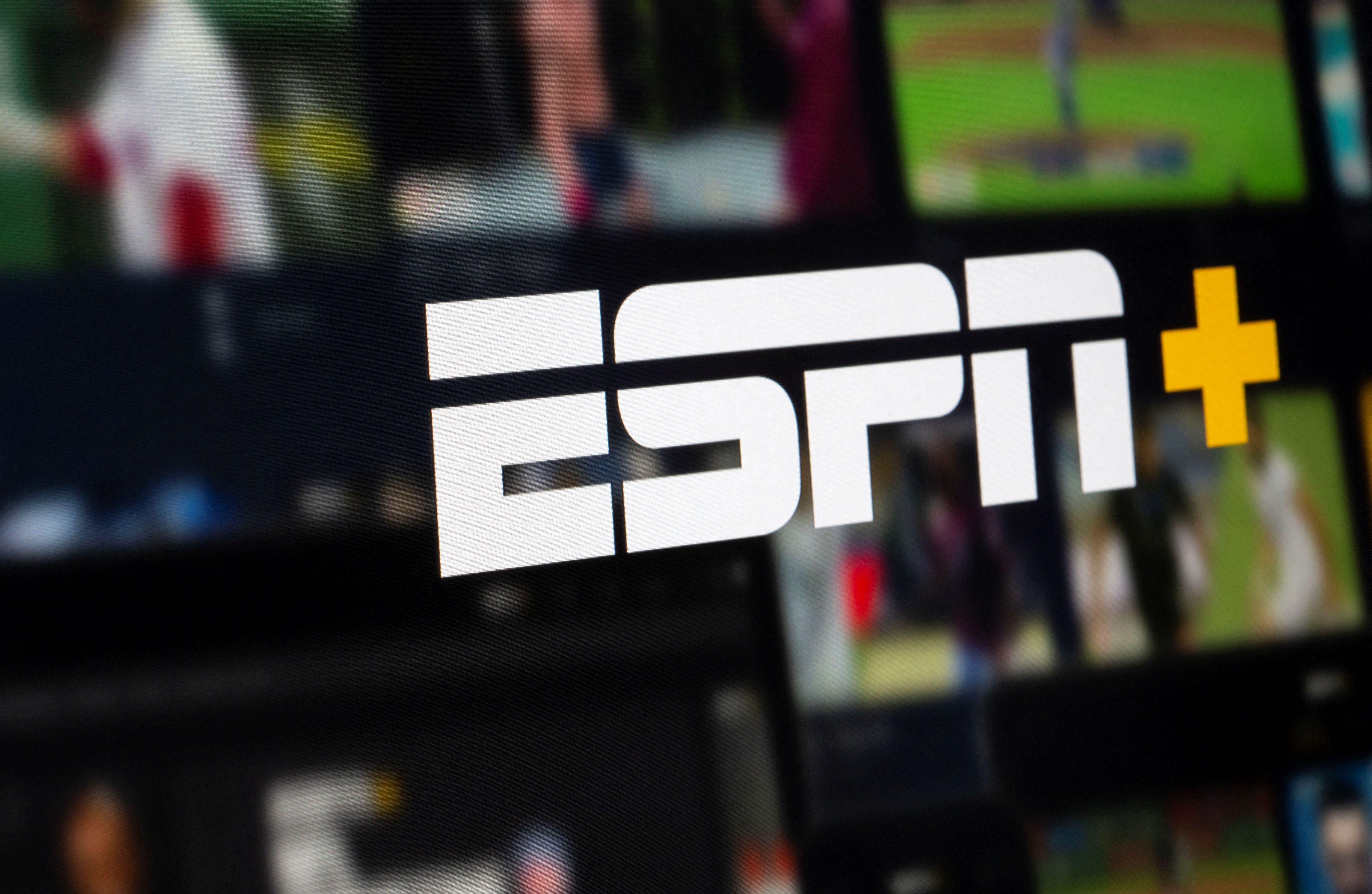 Illustration photo of ESPN+ logo