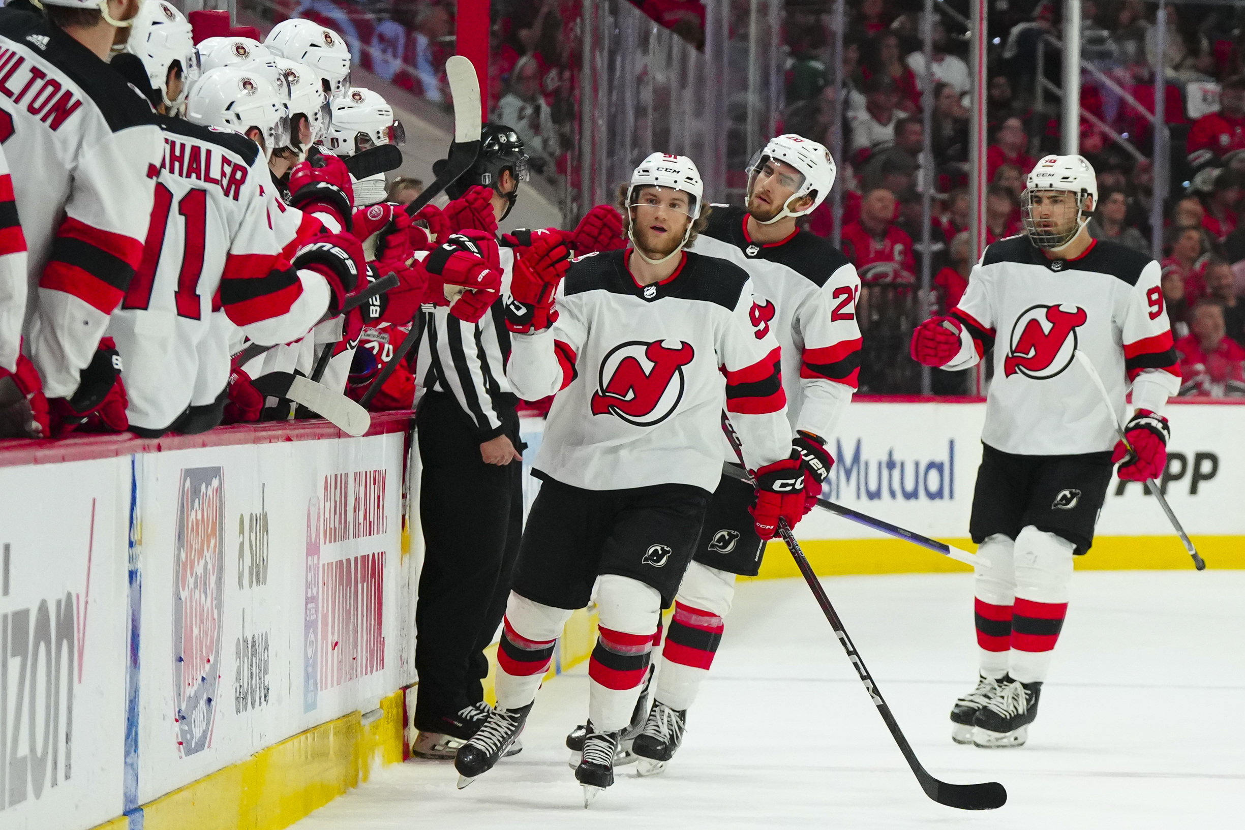 Hurricanes eliminate Devils with OT goal in Game 5
