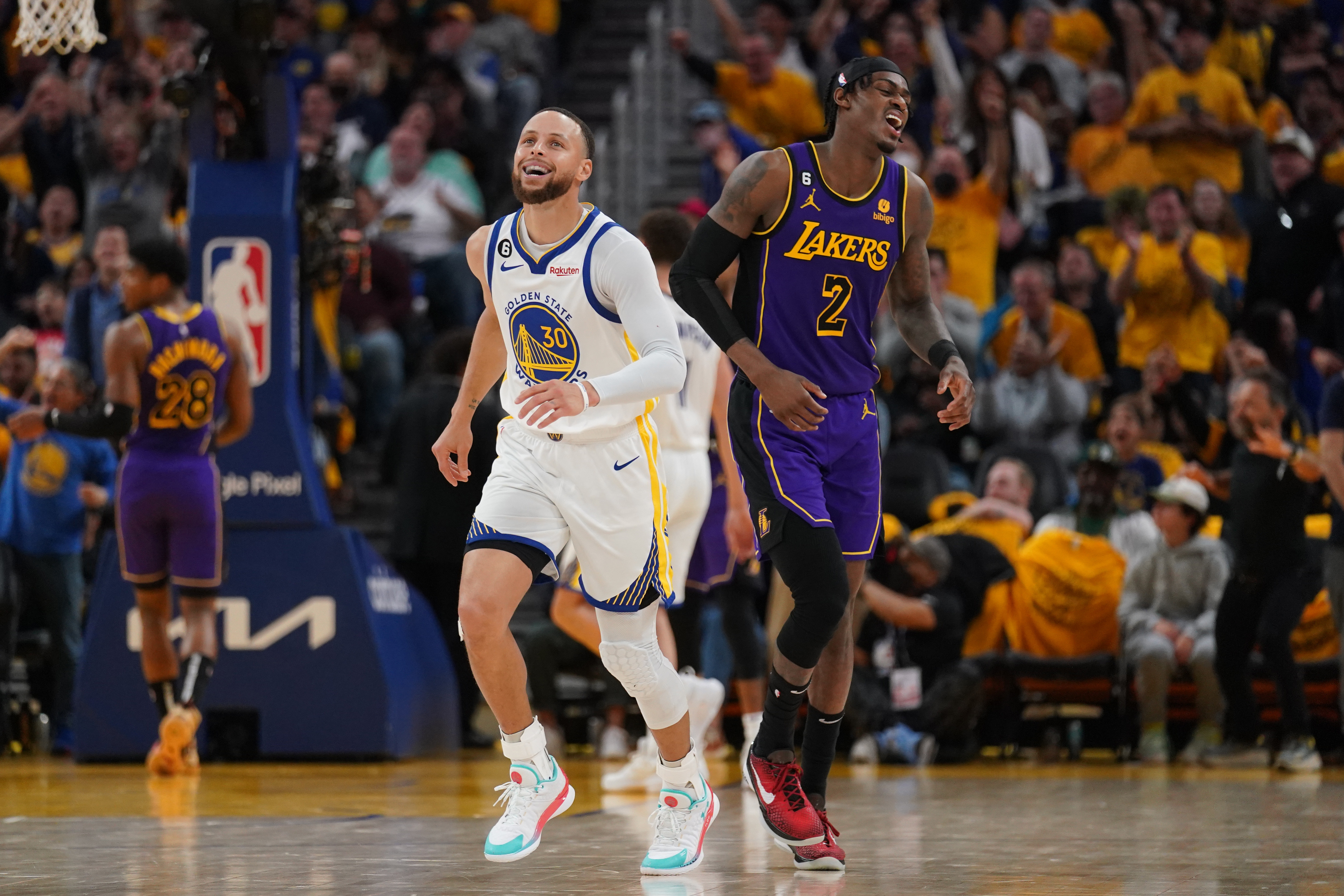 Klay Thompson's 30 point-game led to Warriors GM 2 victory vs. Lakers, THE  HERD