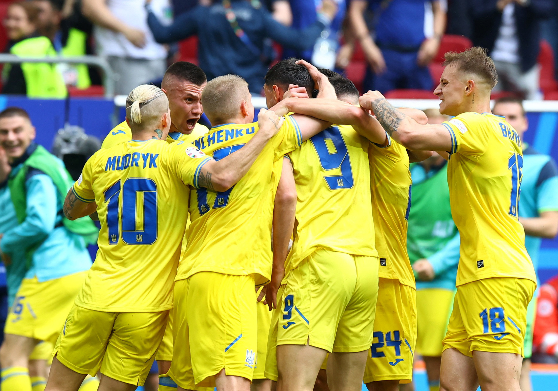Ukraine keep Euros hopes alive with 2-1 win against Slovakia | Reuters