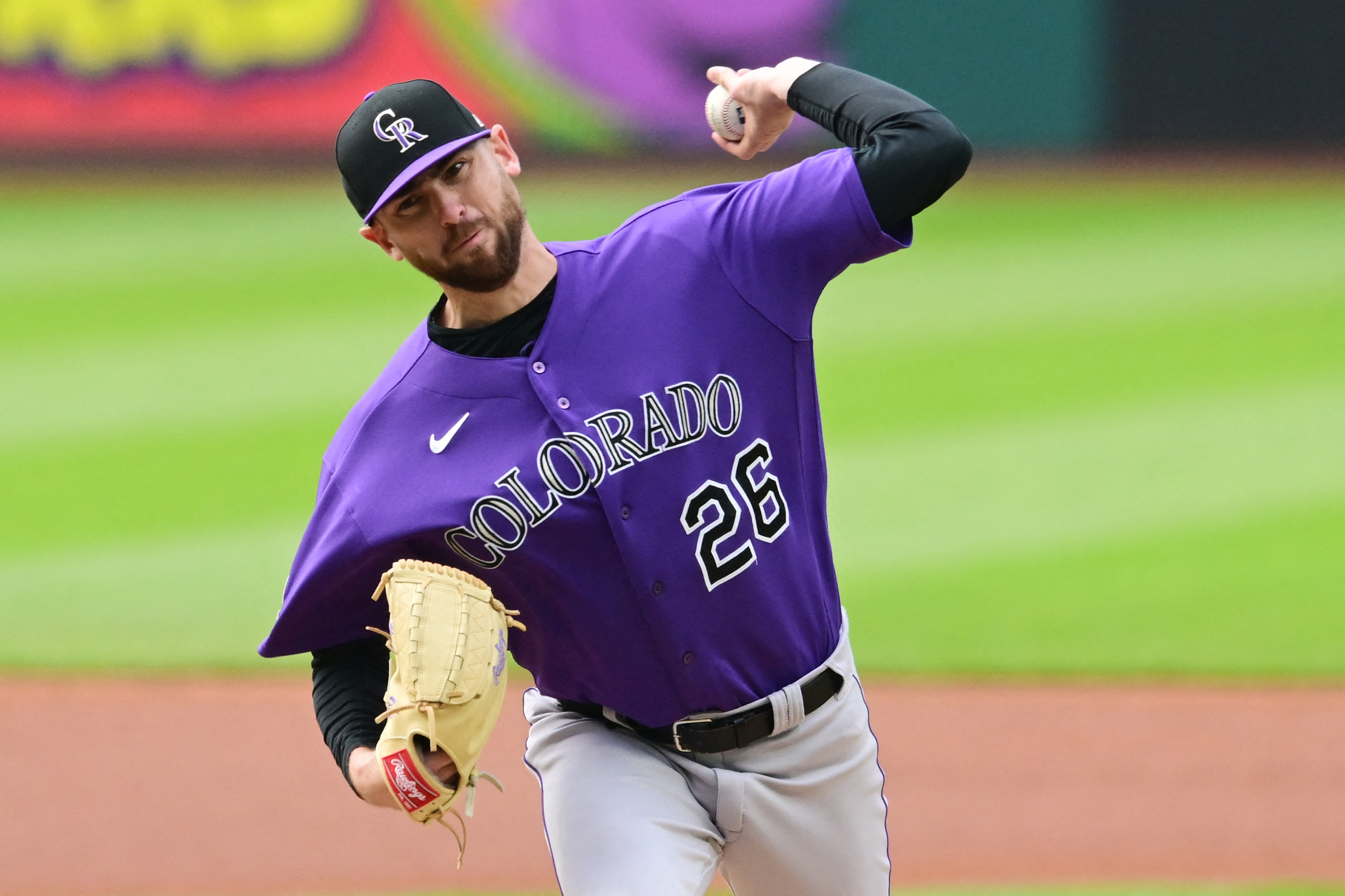 Colorado Rockies left fielder Jurickson Profar (29) in the third