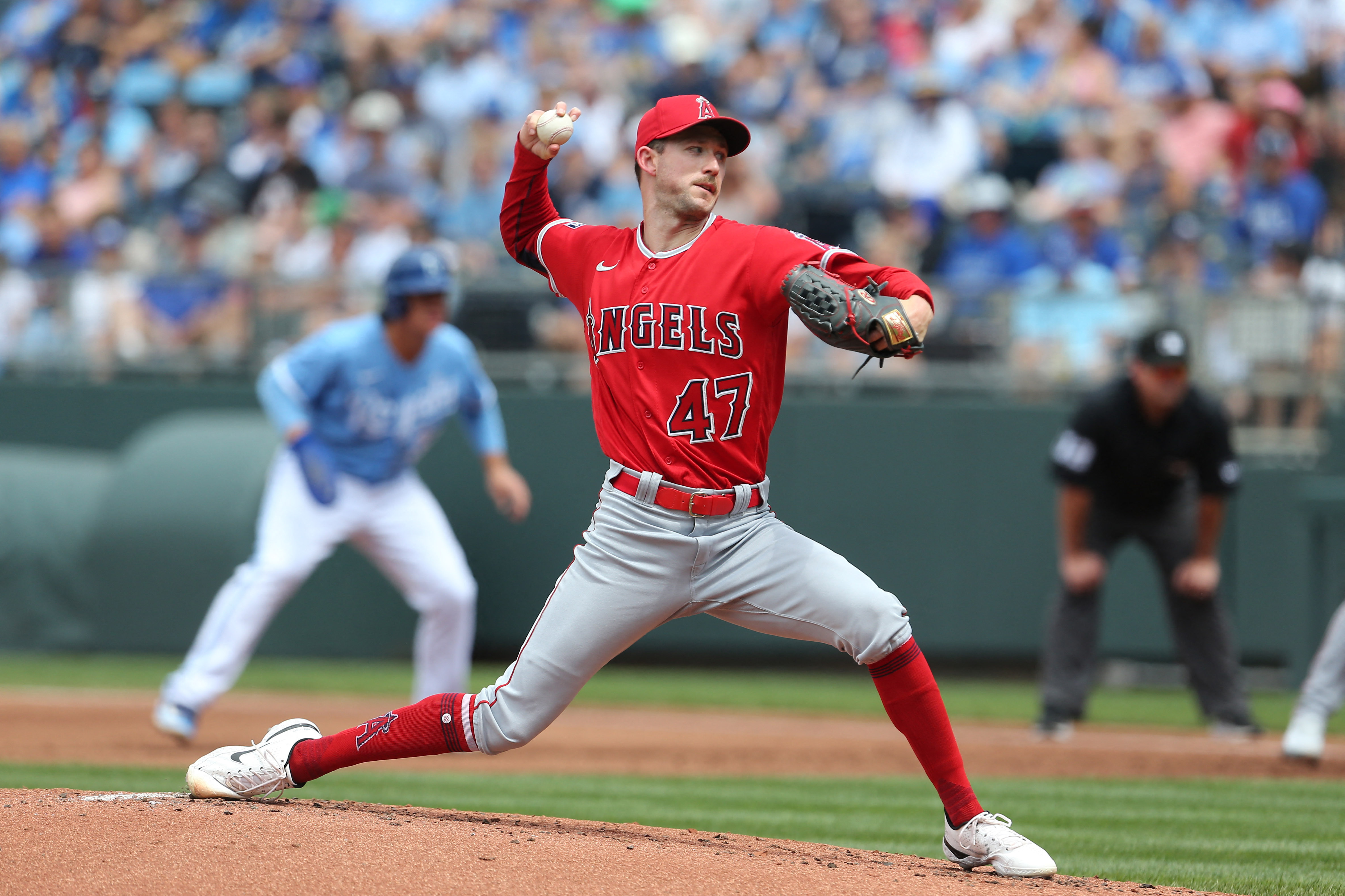 Bobby Witt Jr. on running after Samad Taylor's first MLB hit 