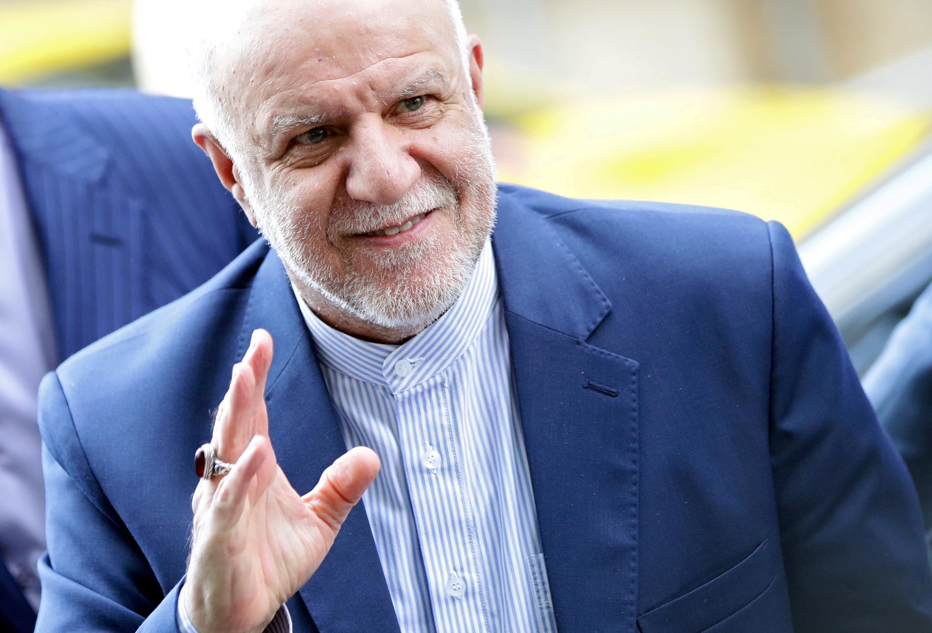 Iran's Oil Minister Bijan Zanganeh arrives for an OPEC and NON-OPEC meeting in Vienna