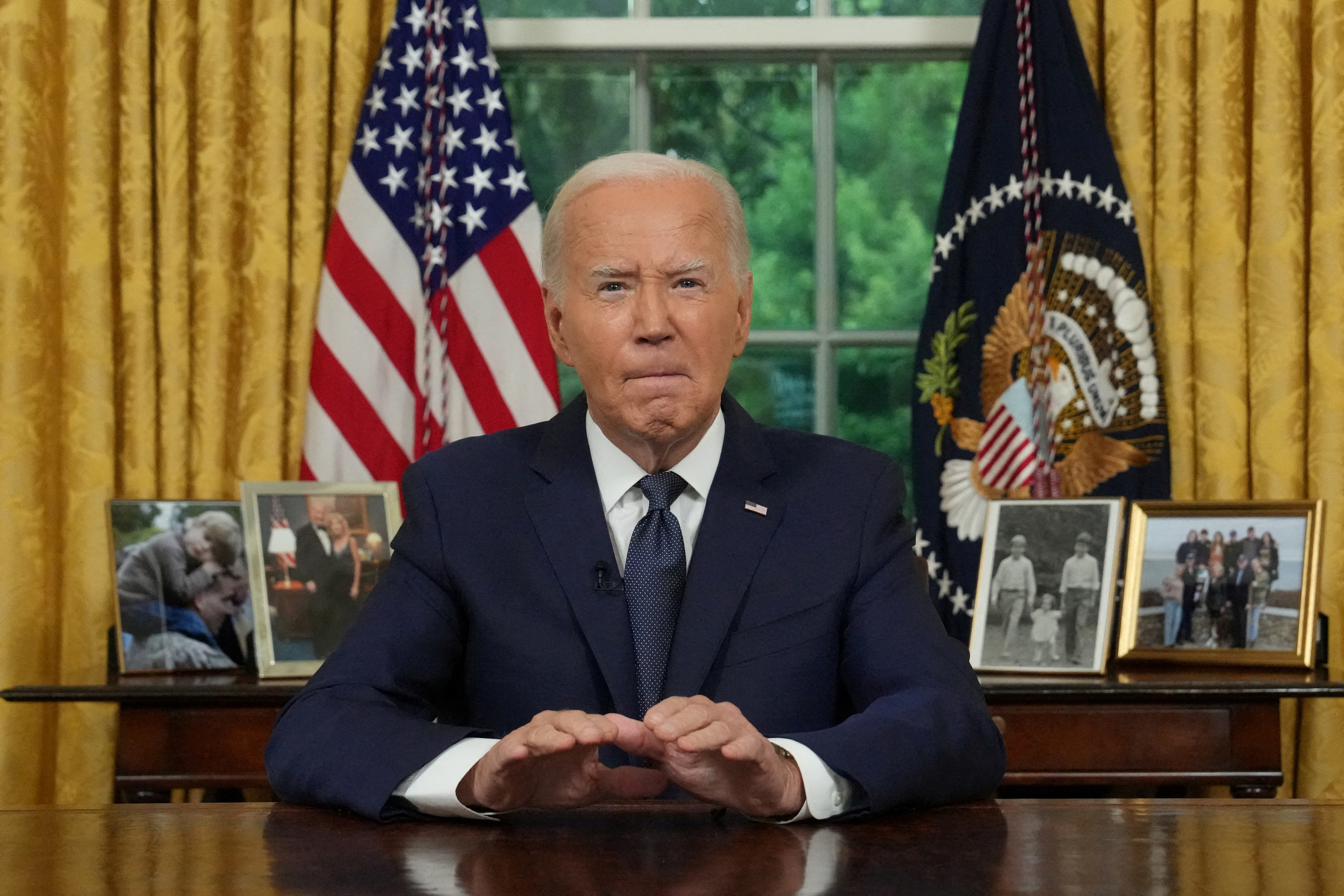 Investors react to Biden pulling out of presidential race | Reuters