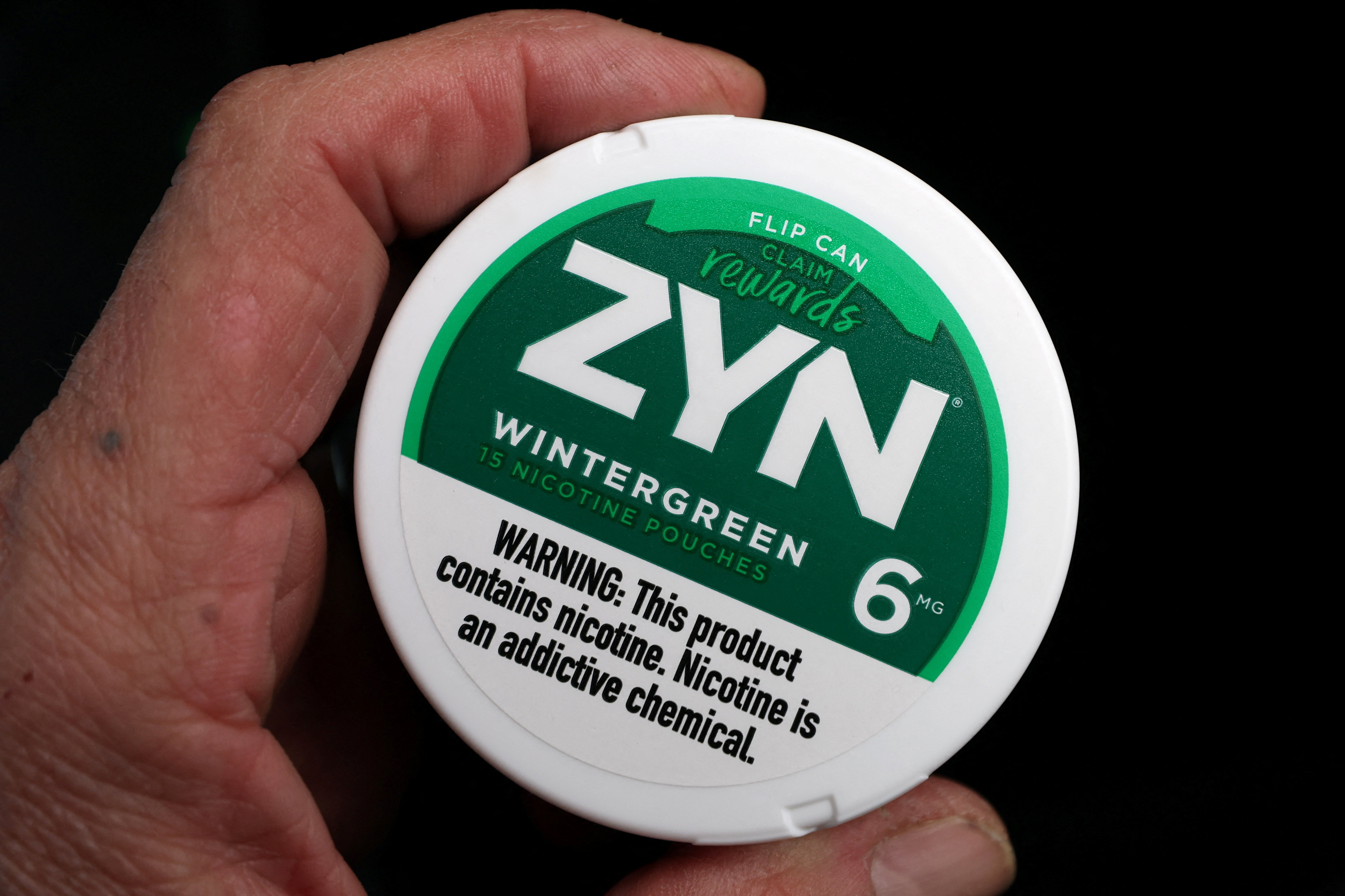 on tobacco less pouches Smokey Mountain Original Herbal - Arctic Mint - Free and Nicotine Free - 5 Can Box FDA allows Philip Morris to