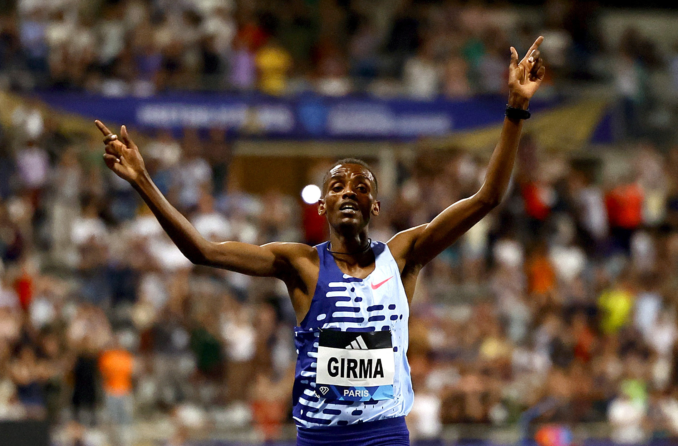 Ethiopia's Girma breaks men's 3,000m steeplechase world record in Paris