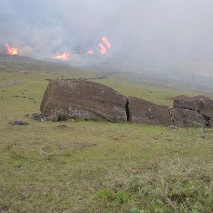Chile's Easter Island 'Moai' statues face irreparable damage after