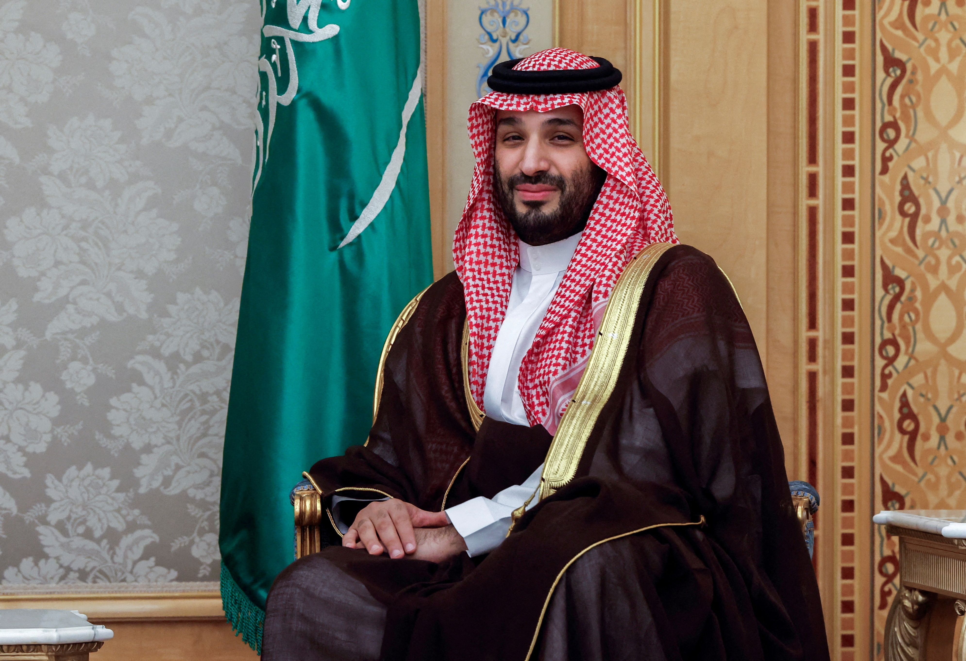 Saudi Crown Prince Mohammed bin Salman in Riyadh