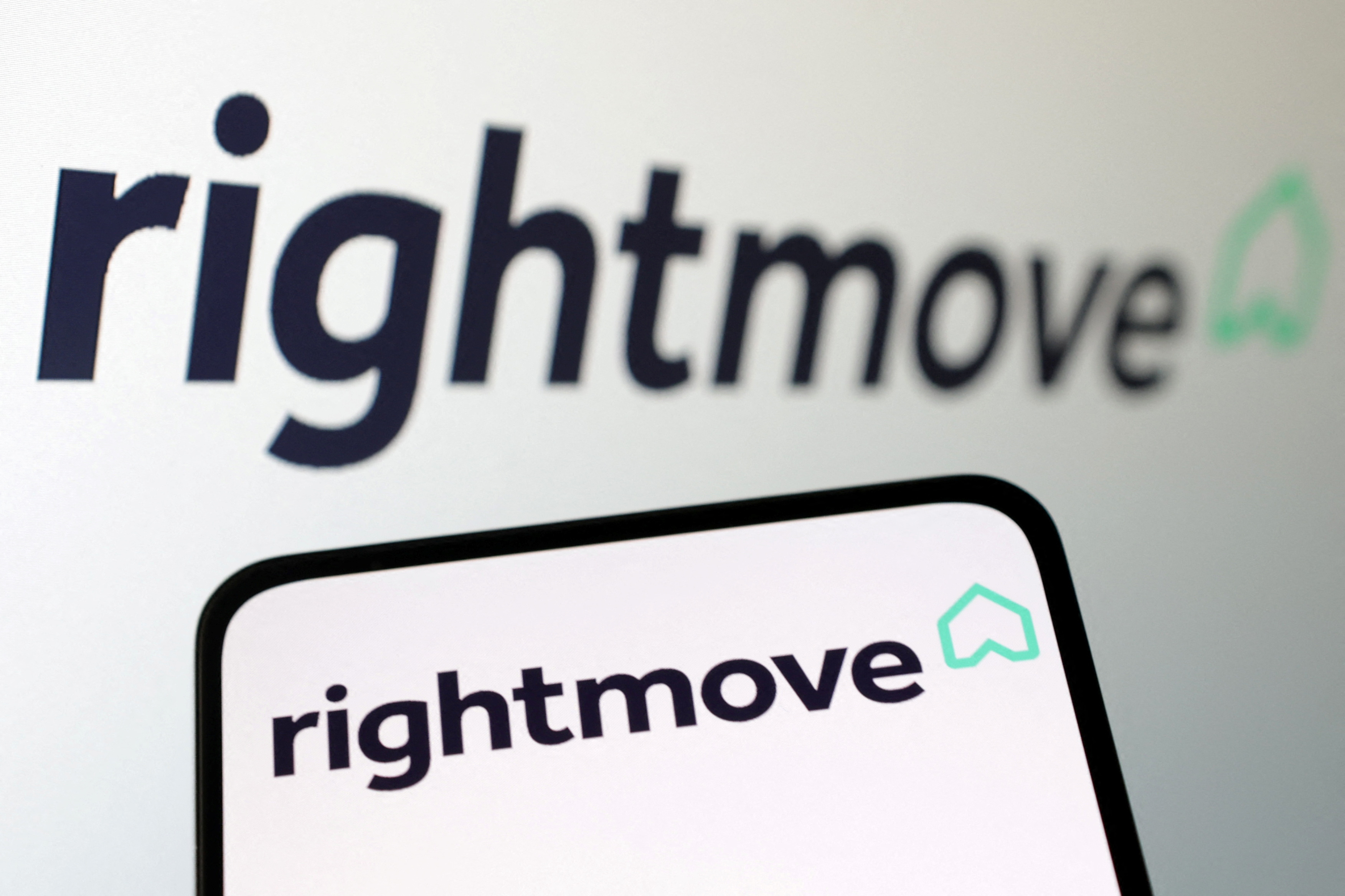 Illustration shows Rightmove logo