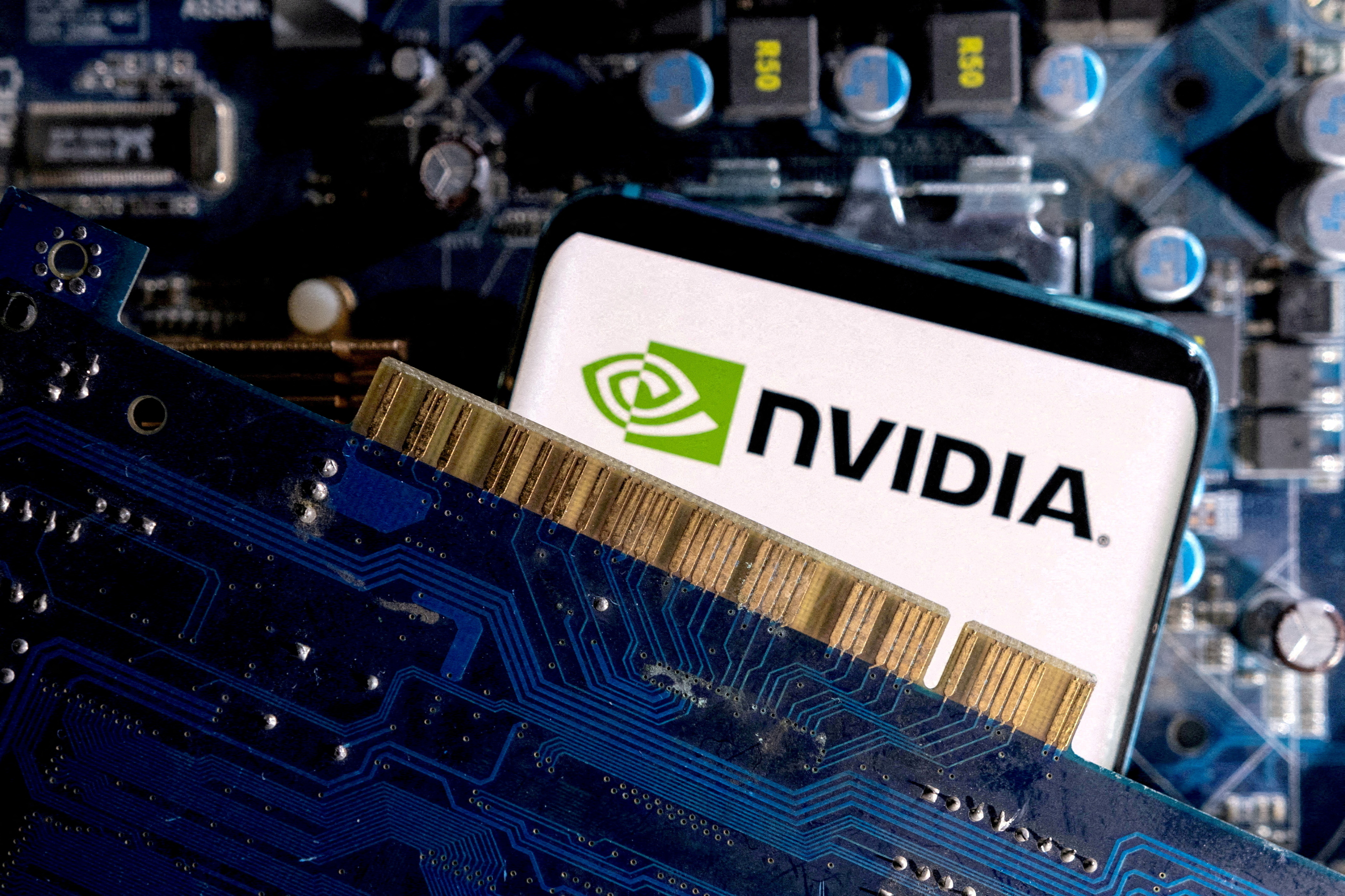 Illustration shows NVIDIA logo