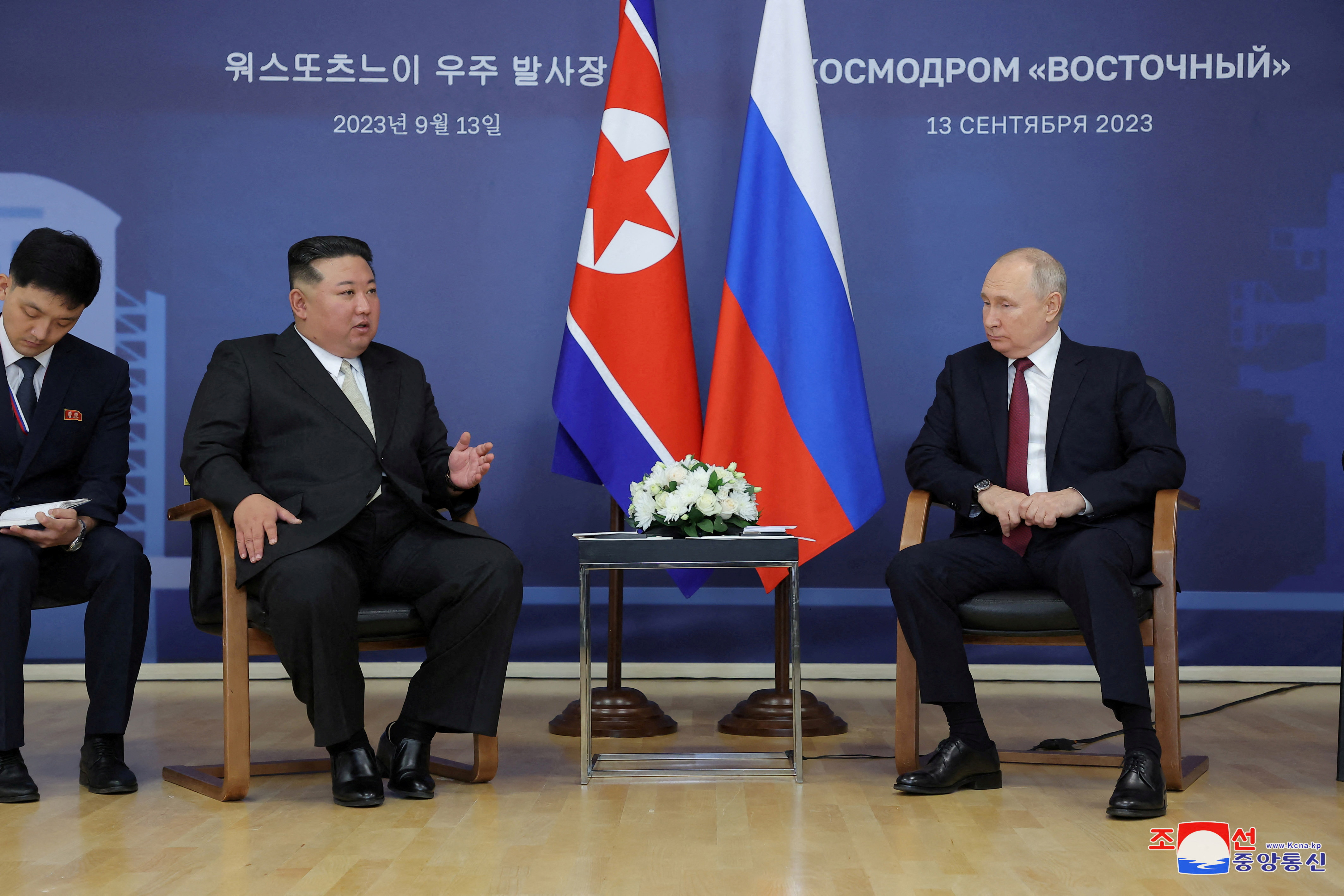 Tổng thống Nga Putin và nhà lãnh đạo Triều Tiên Kim gặp nhau ở khu vực Amur