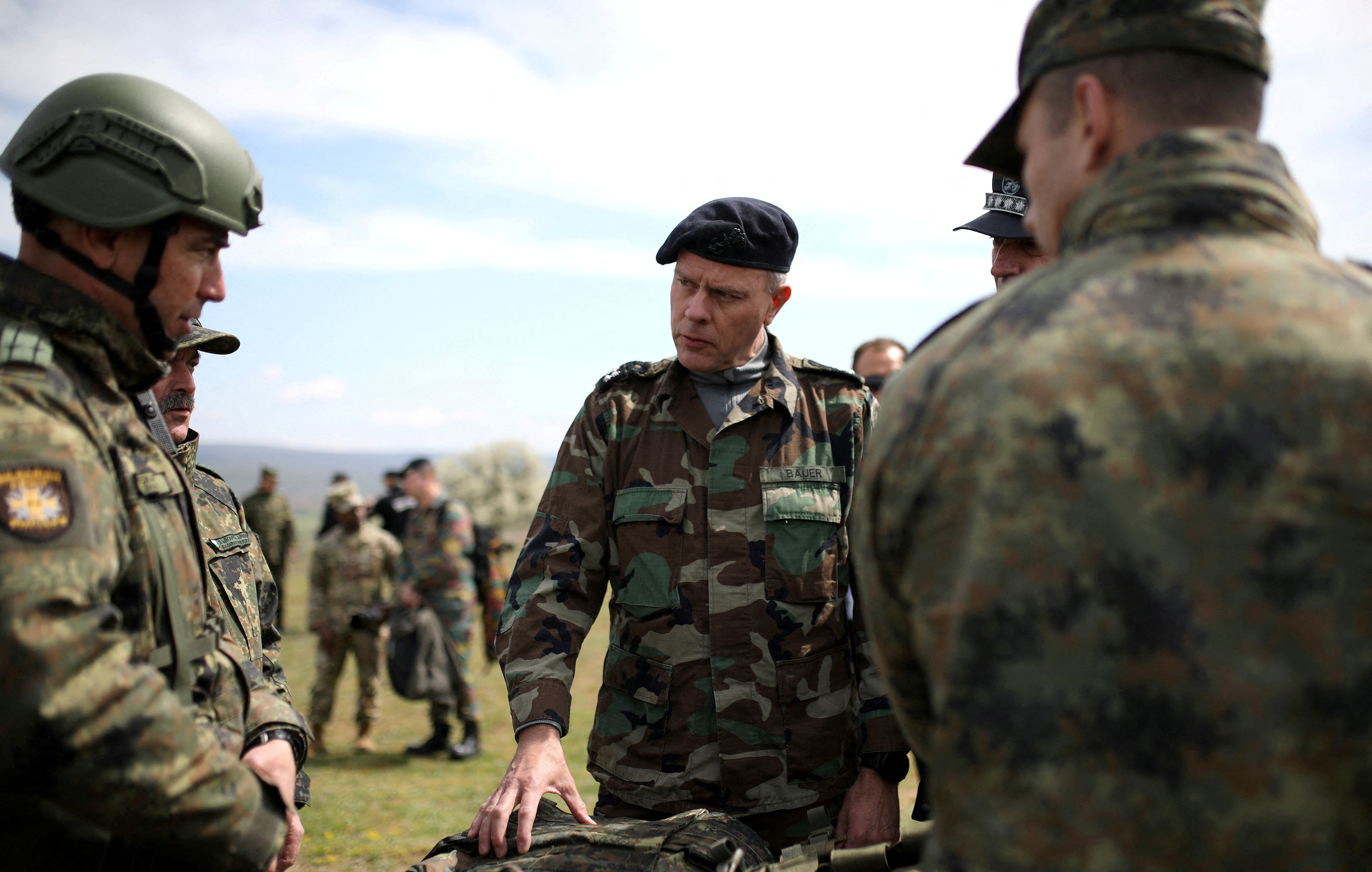 Bulgarian and U.S. Army military training