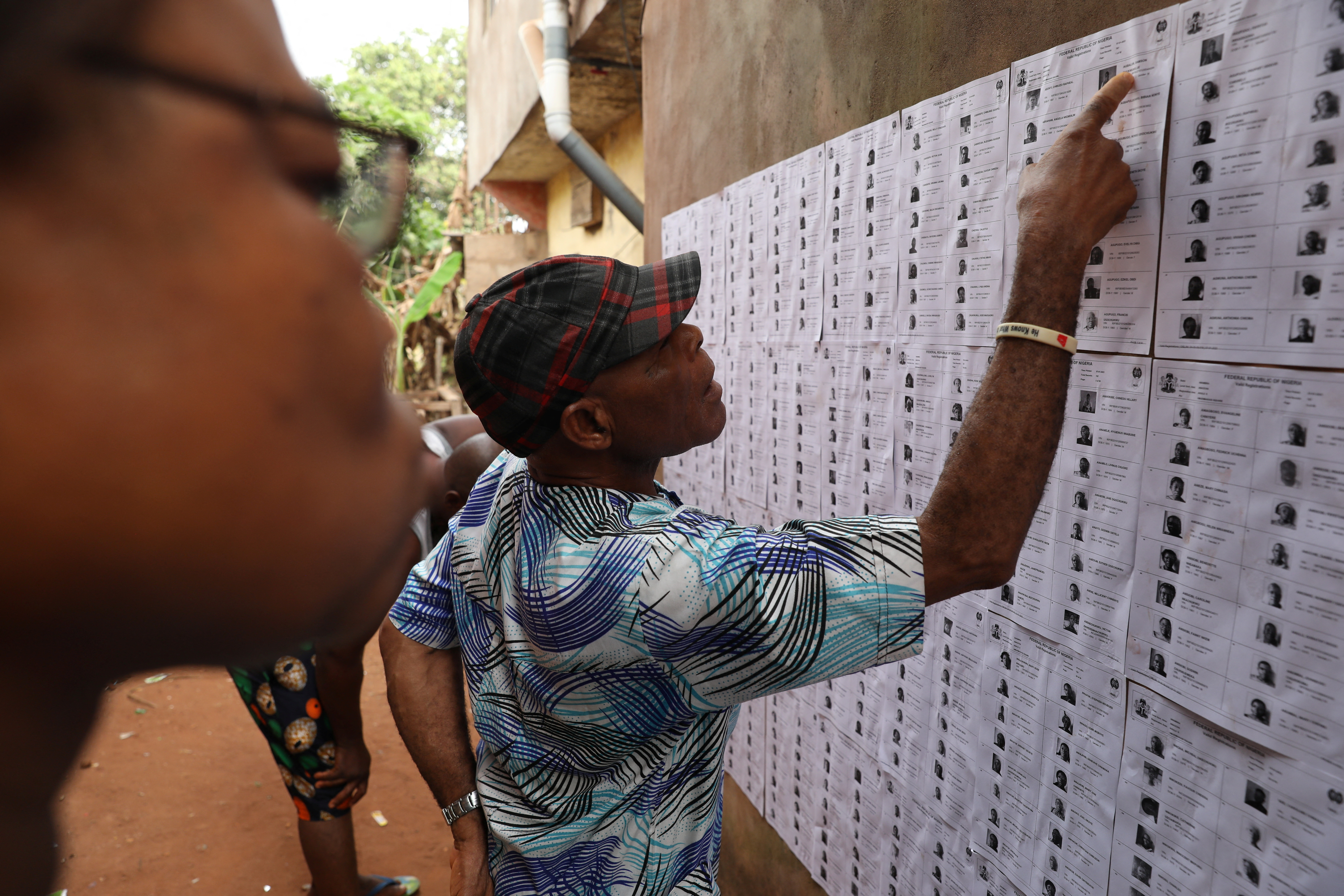 Nigerian presidential election in Agur