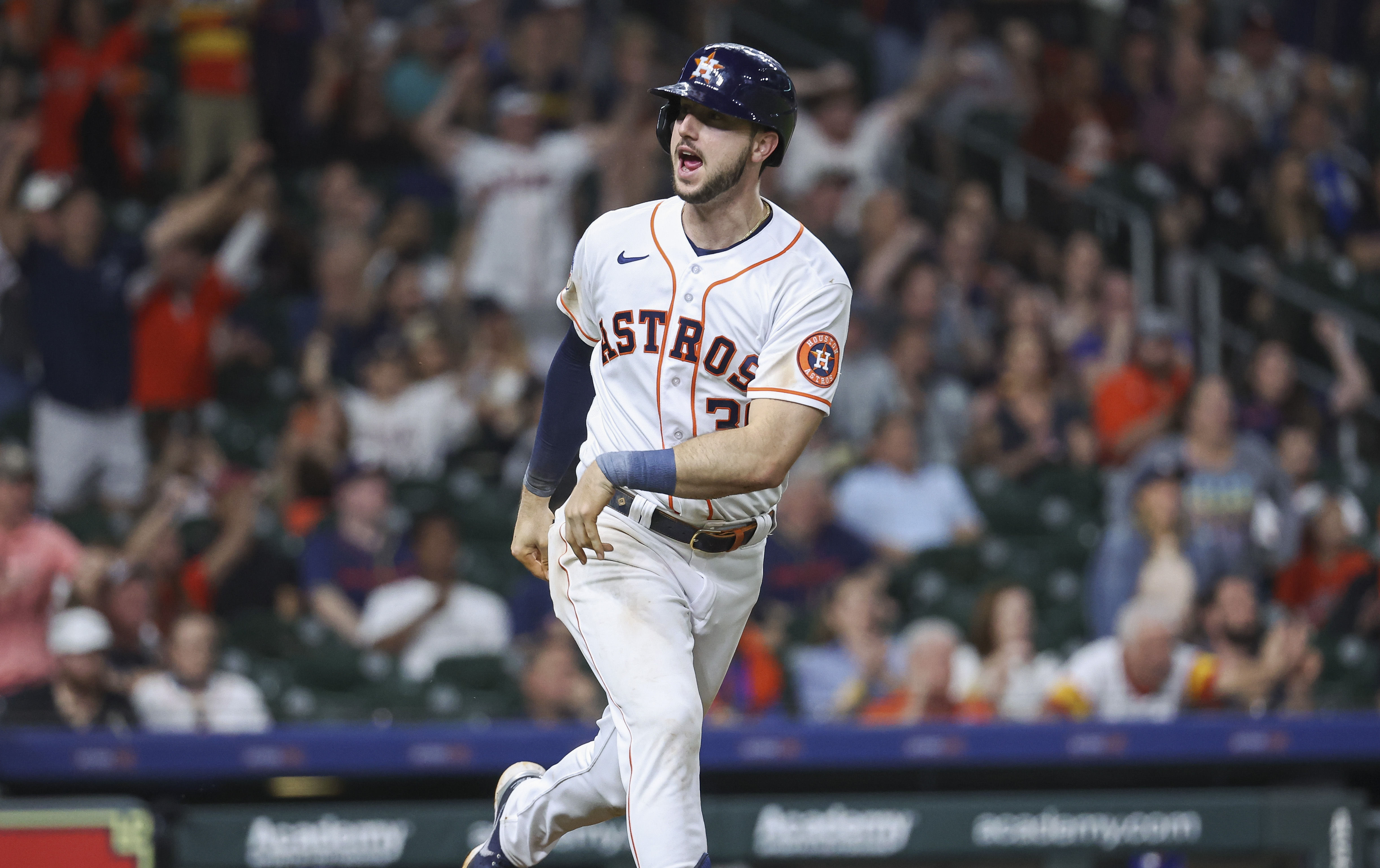 This Astros fan hit the batting cages dressed in a full tequila