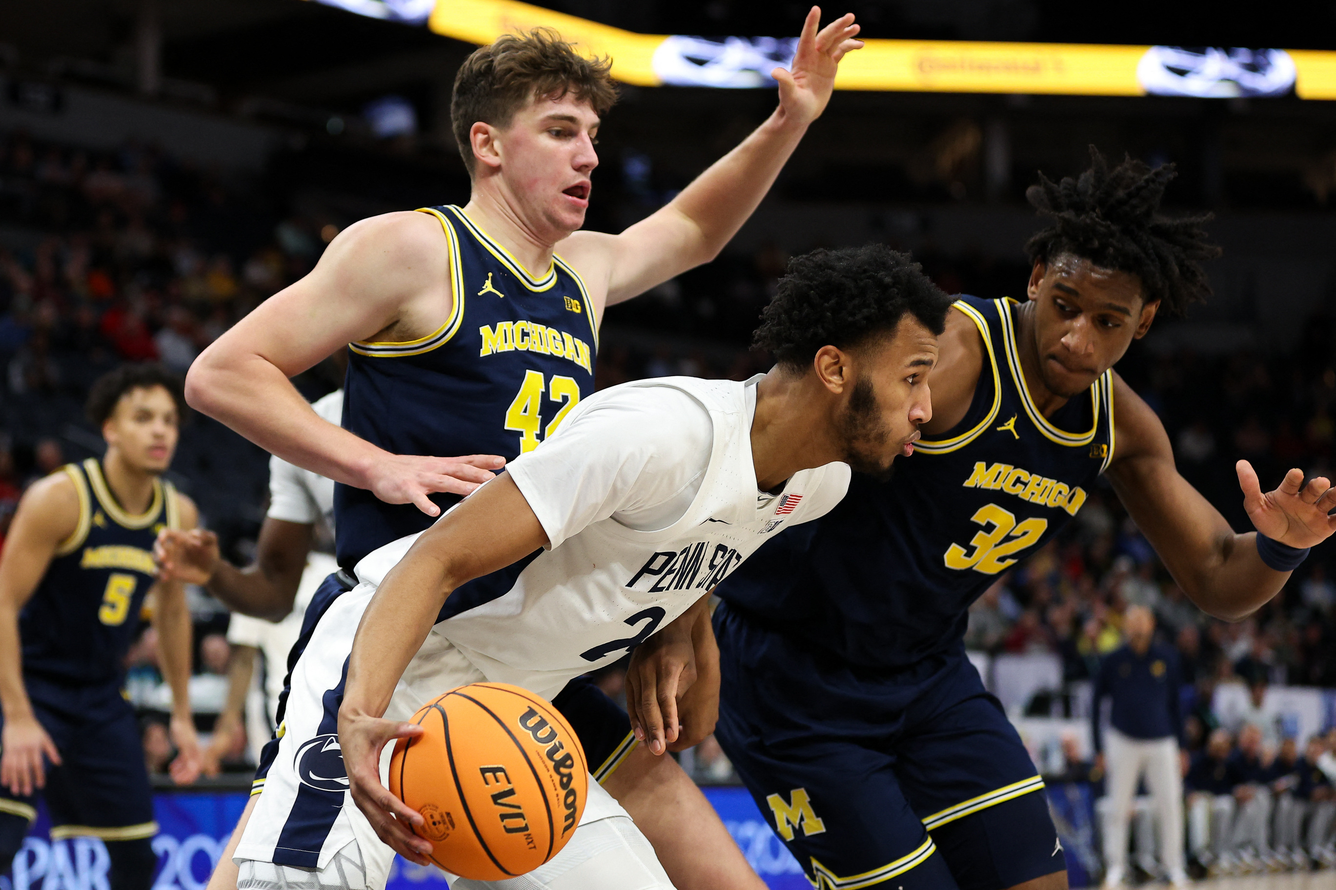 Penn State rolls Michigan in Big Ten tourney opener | Reuters