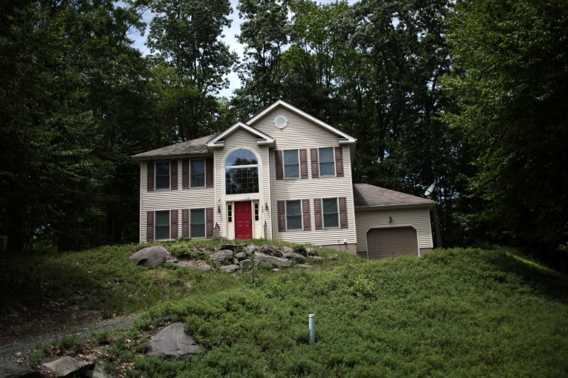 An unoccupied home is seen in the Penn Estates development where most of the homeowners are underwater on their mortgages in East Stroudsburg, Pennsylvania, U.S., June 20, 2018. Picture taken June 20, 2018. REUTERS/Mike Segar