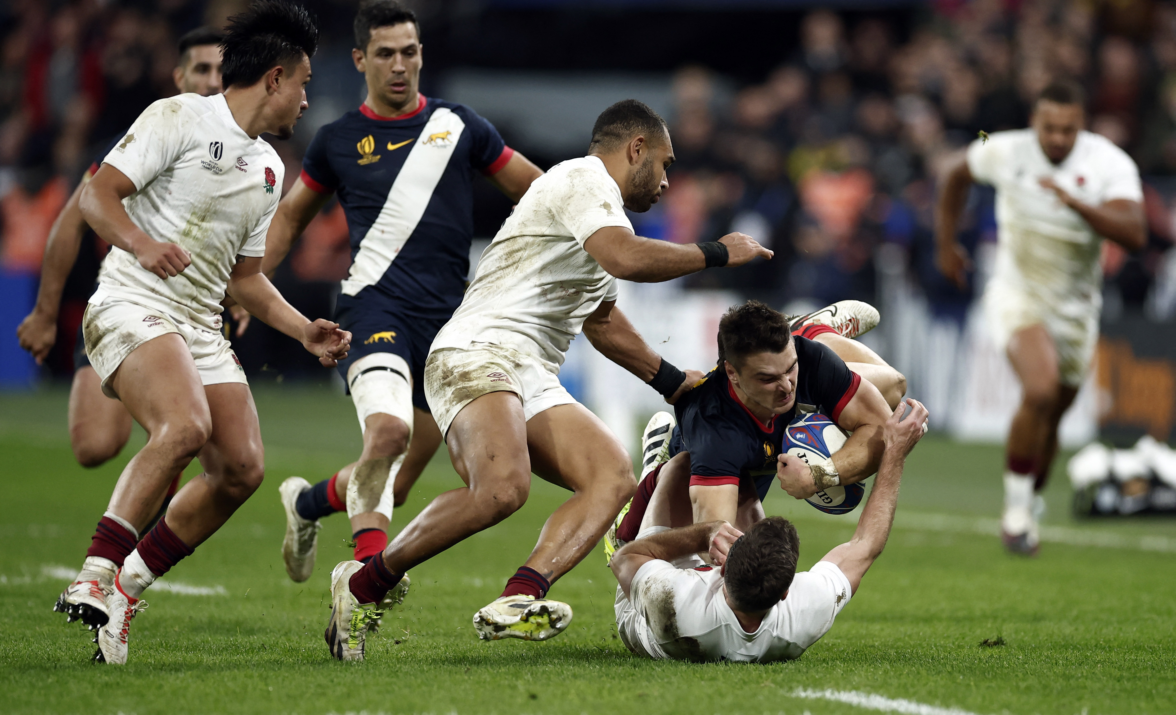 England hold off Argentina fightback to take World Cup bronze