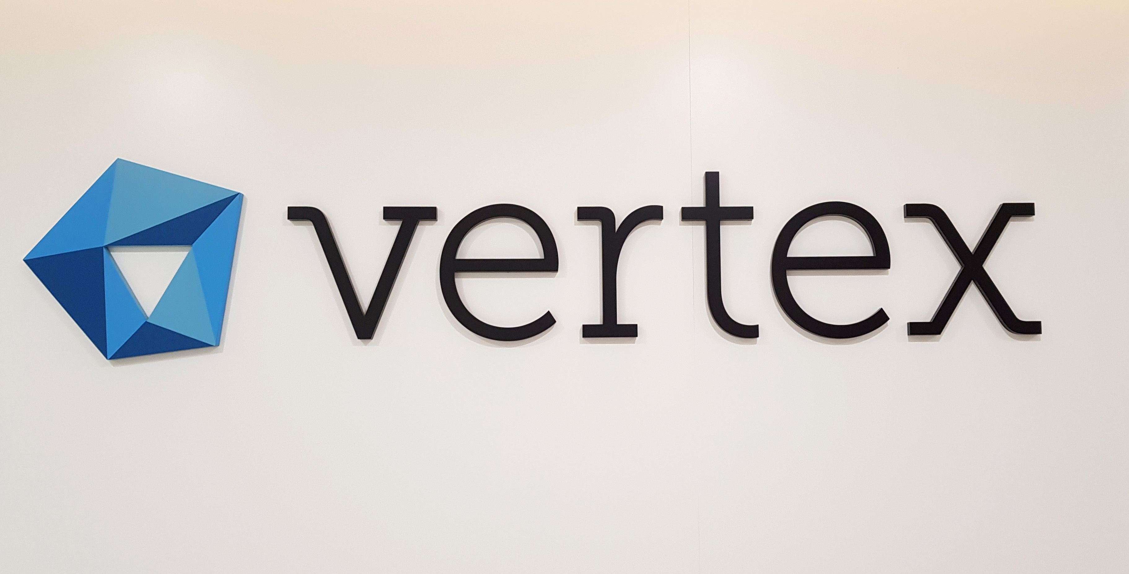 Vertex is pictured at their office in Singapore