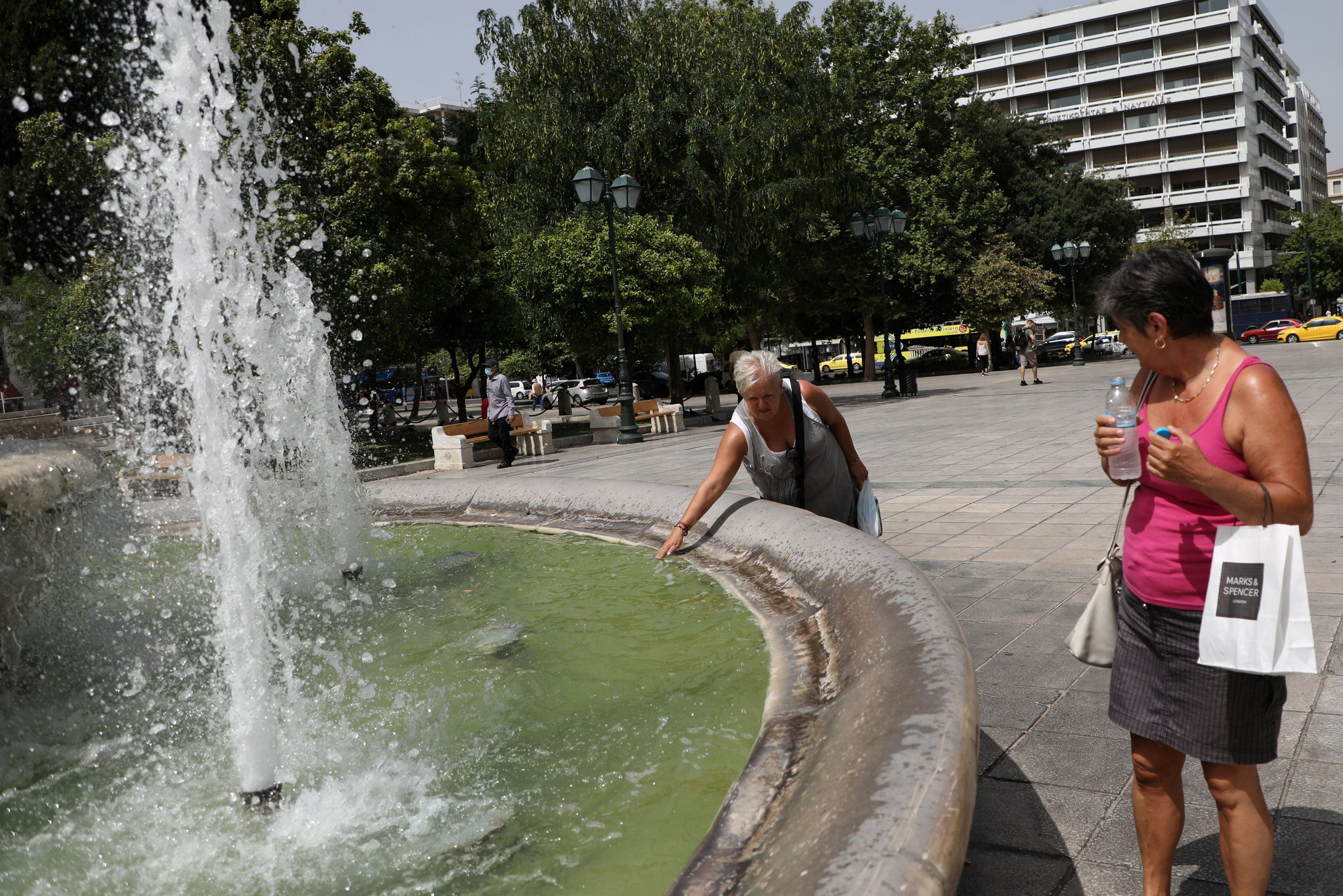 Scorching temperatures hit Greece in protracted heatwave Reuters