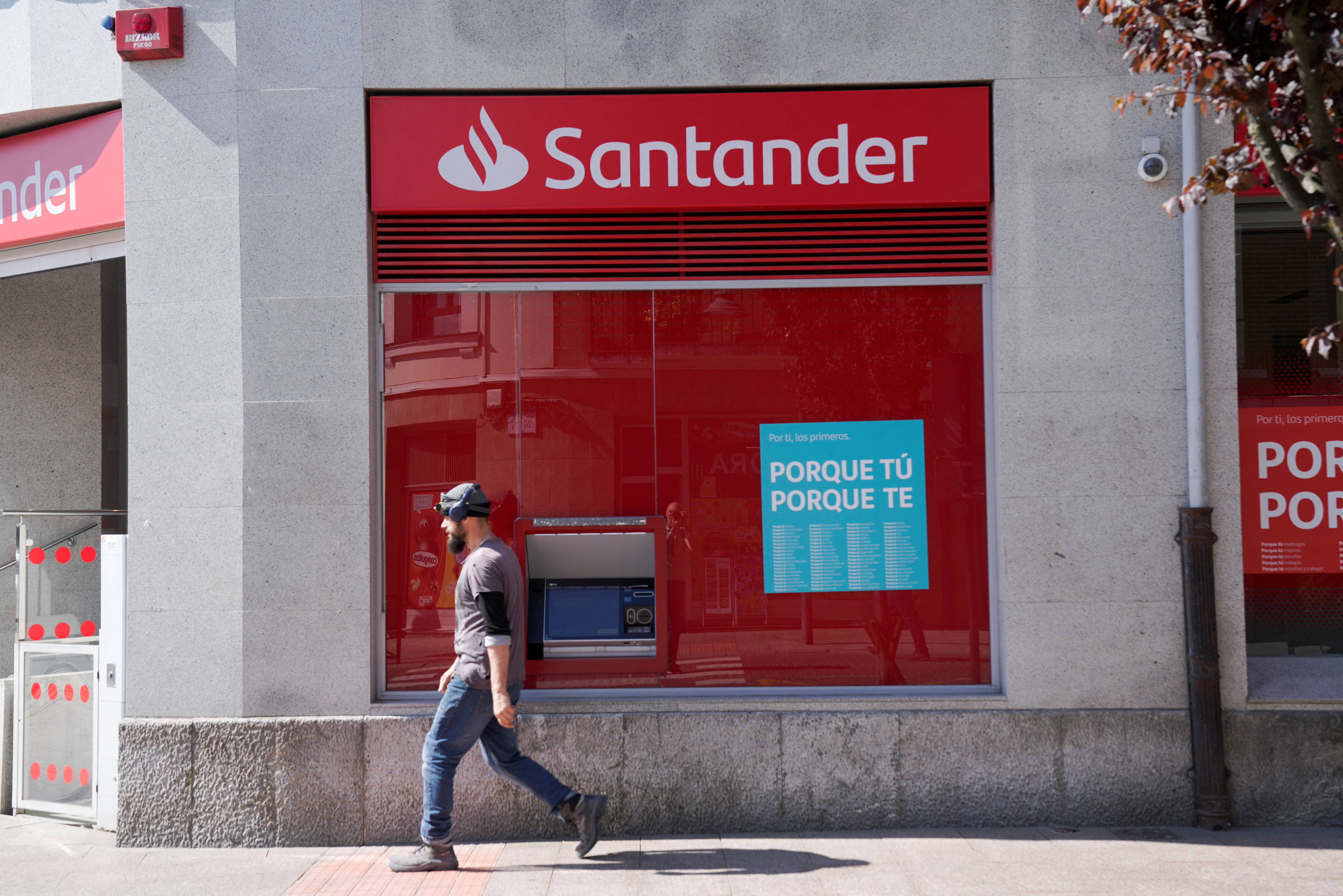 Santander bank branch in Guernica
