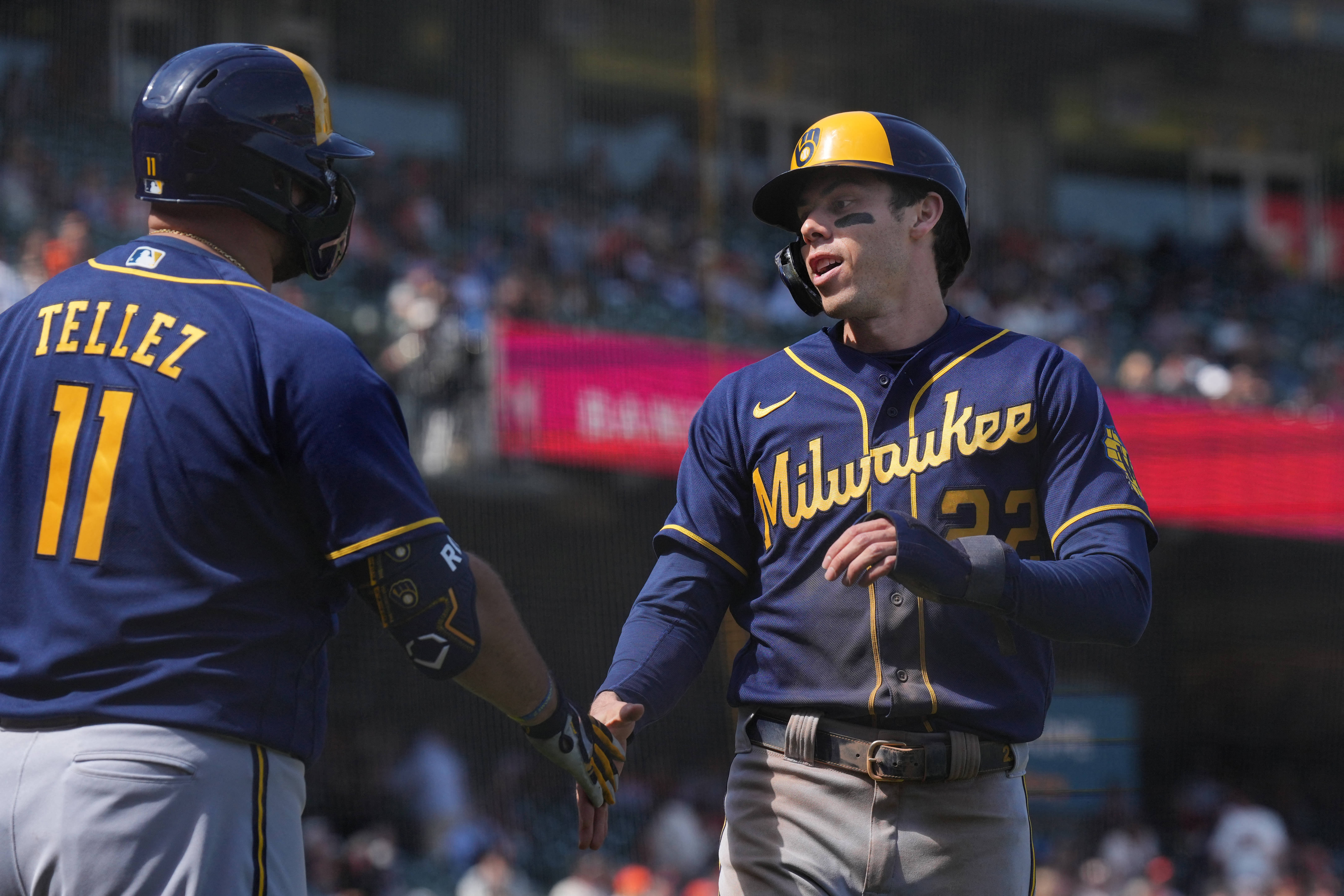 Brewers lose to the #Giants 15-1. Plus an update on Willy Adames